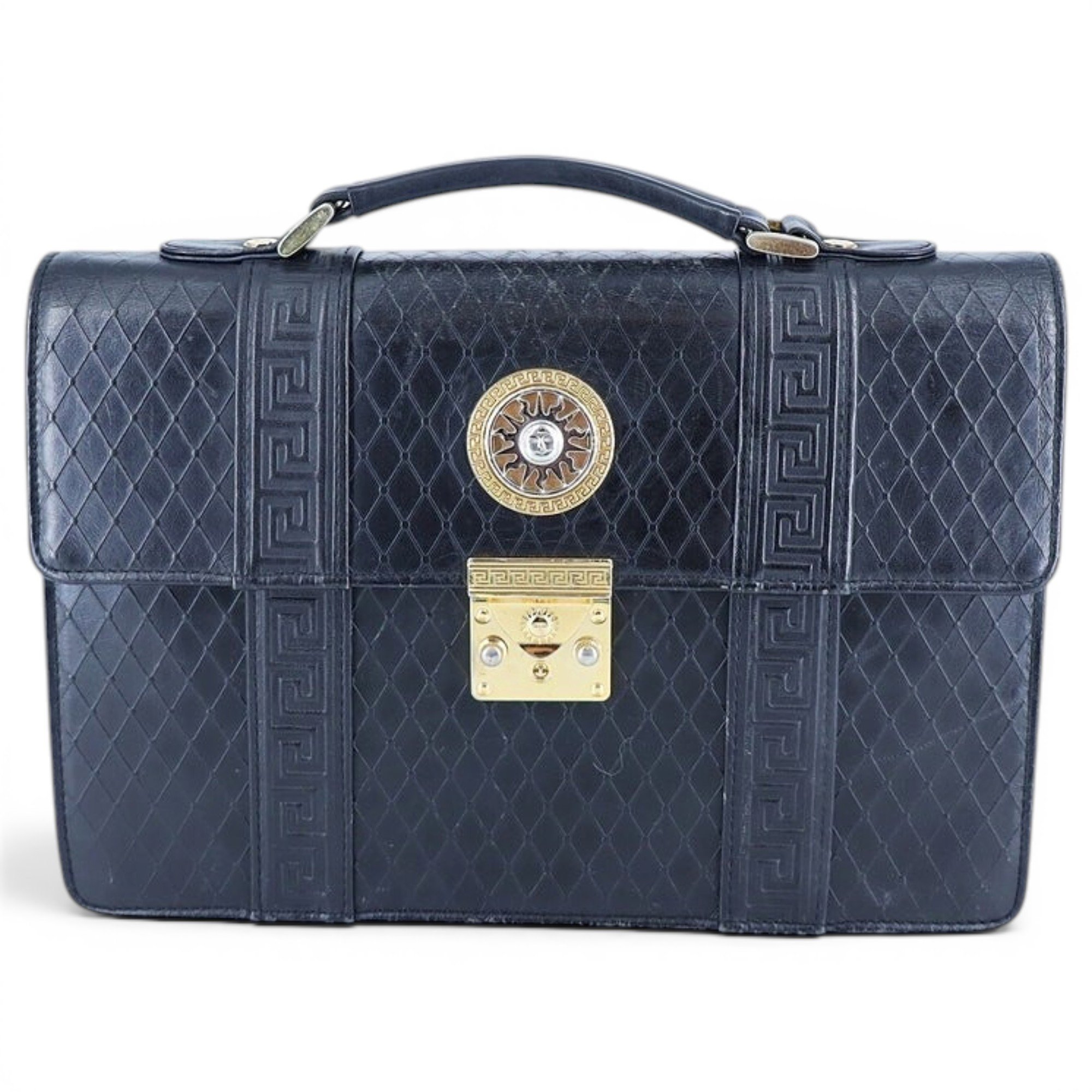 Leather handbag
