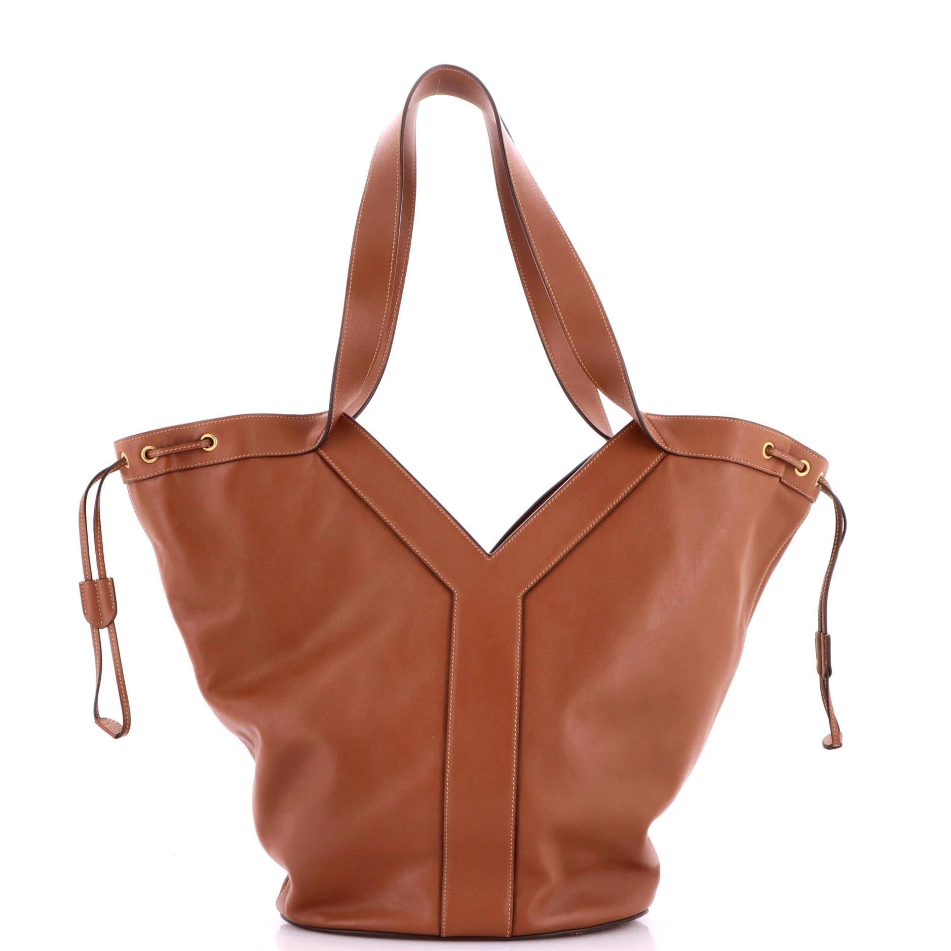 Saint Laurent Y leather tote