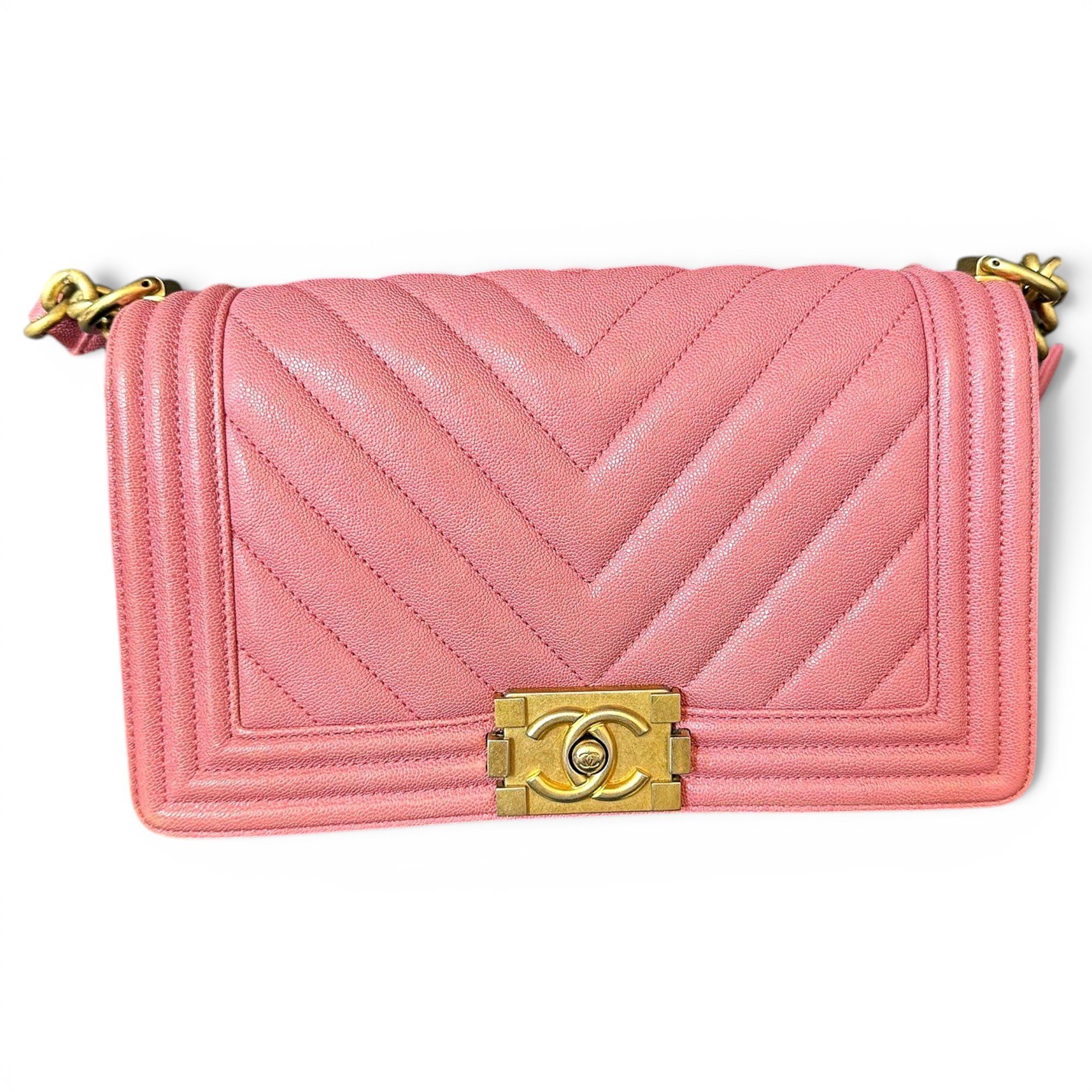 Boy leather crossbody bag