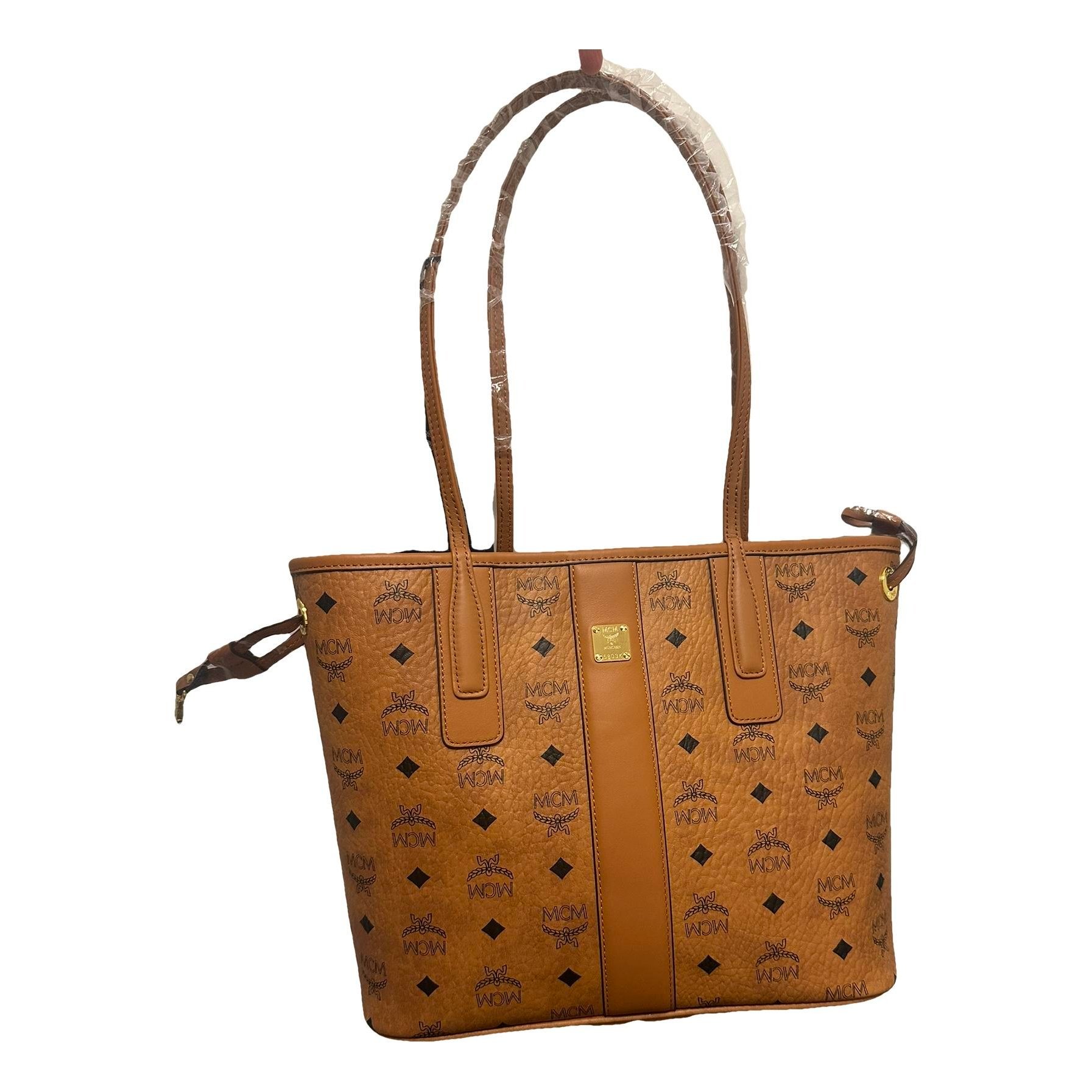 Leather tote