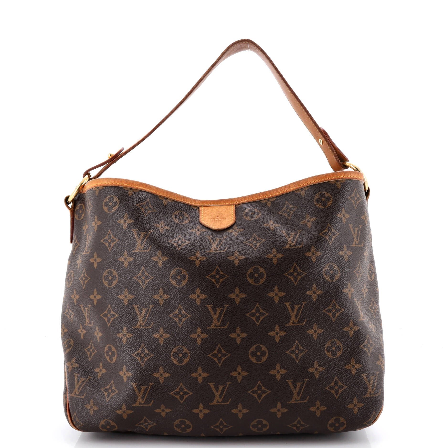 Delightful Handbag Monogram Canvas MM