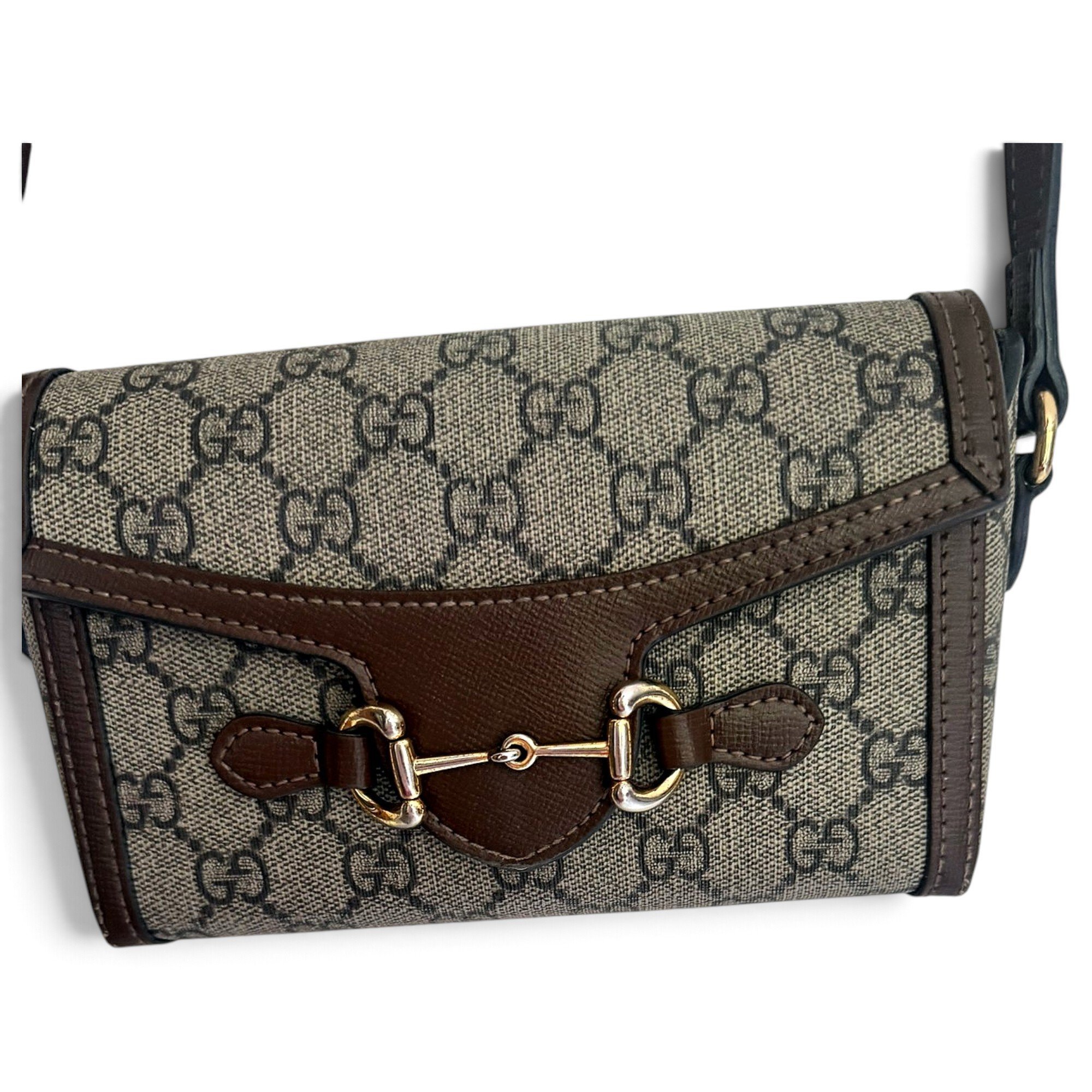 Horsebit 1955 leather crossbody bag