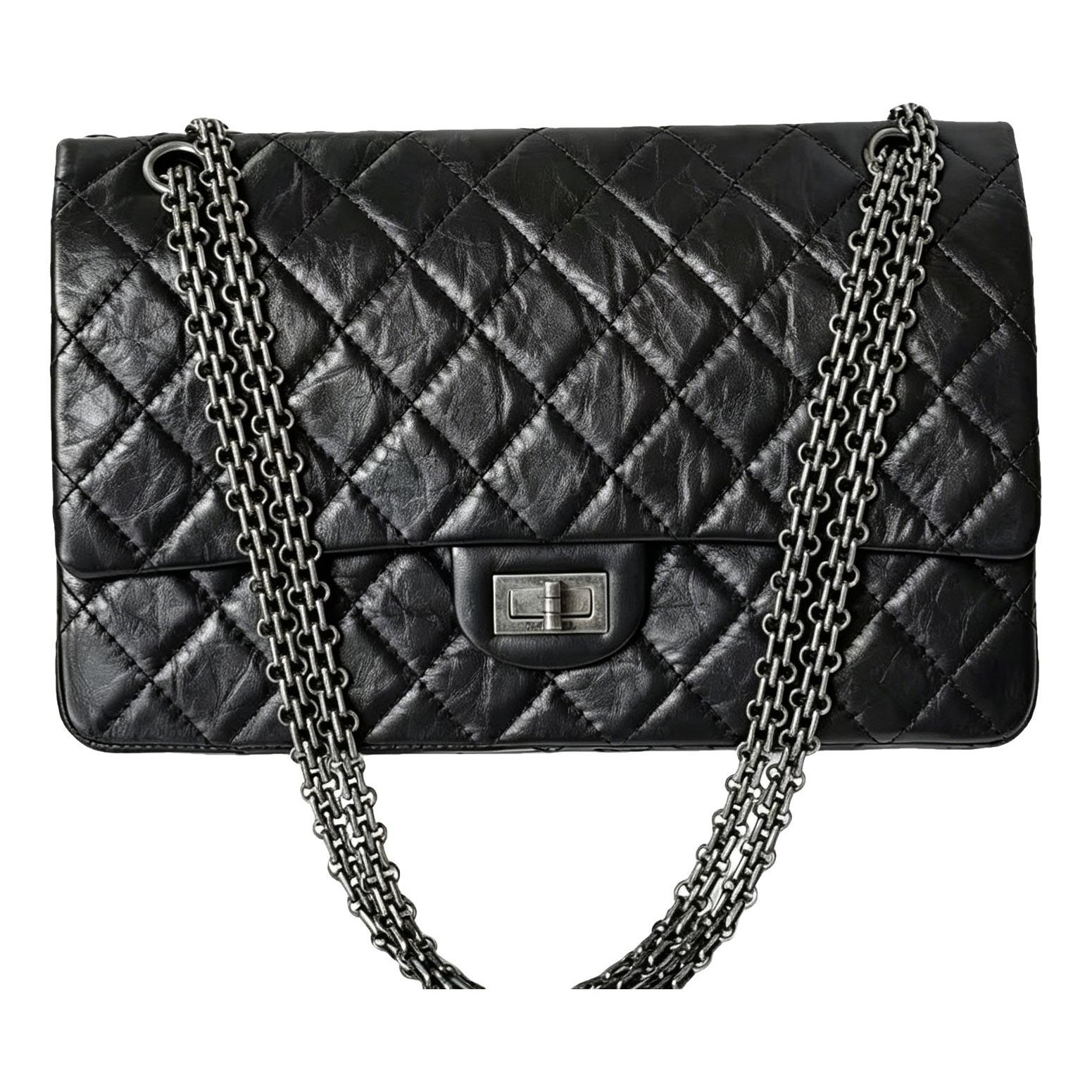 2.55 leather handbag