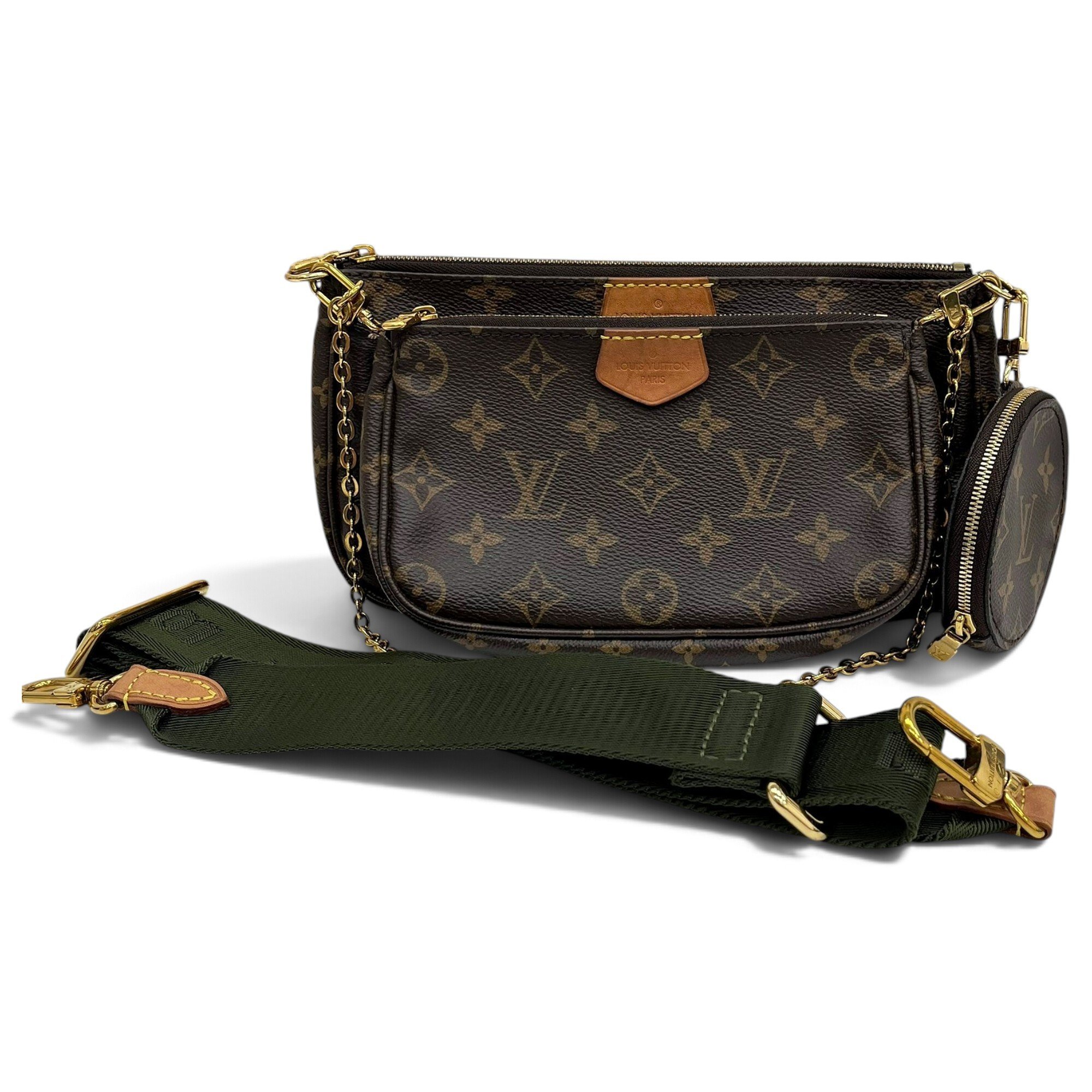 Multi Pochette Accessoires leather handbag