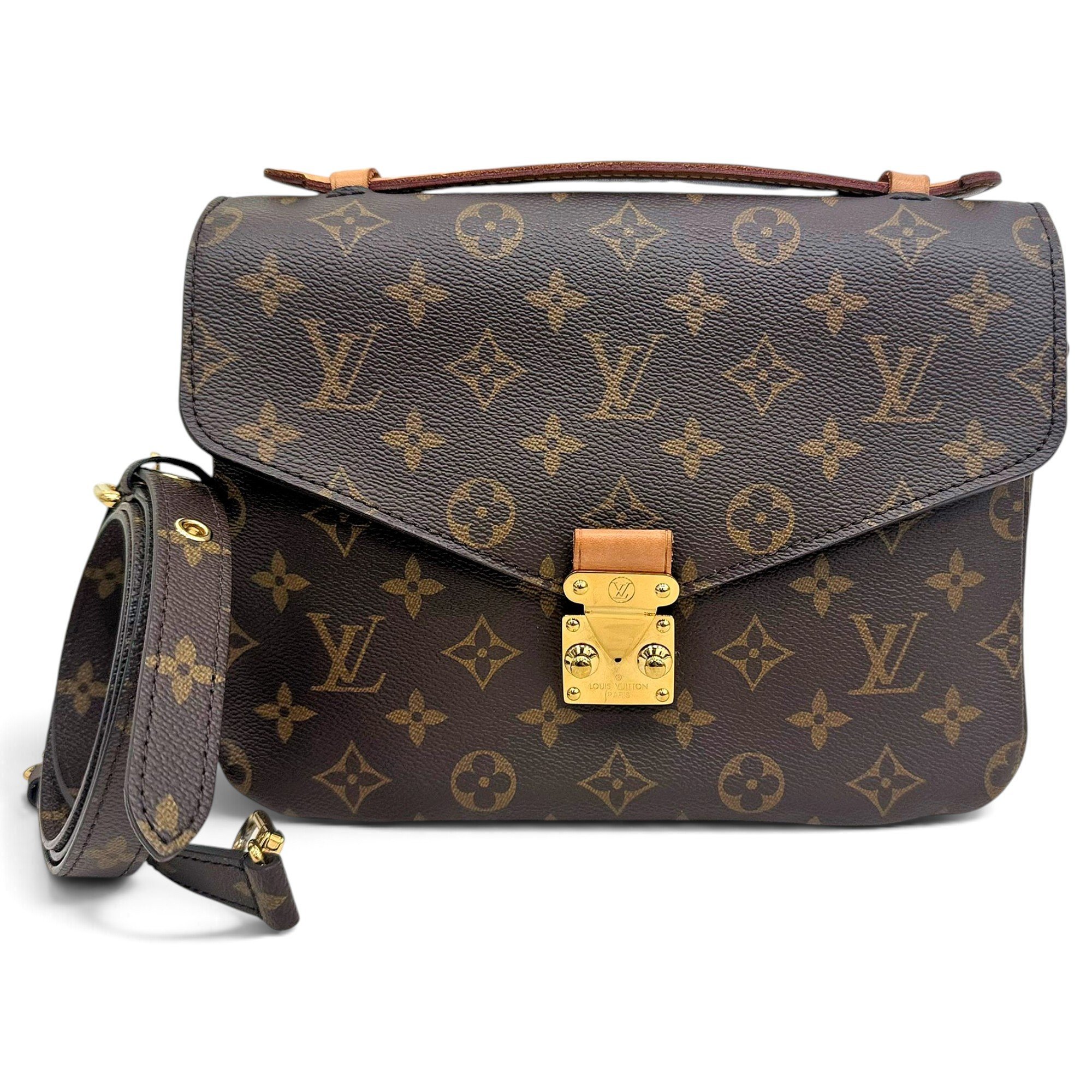 Metis leather crossbody bag