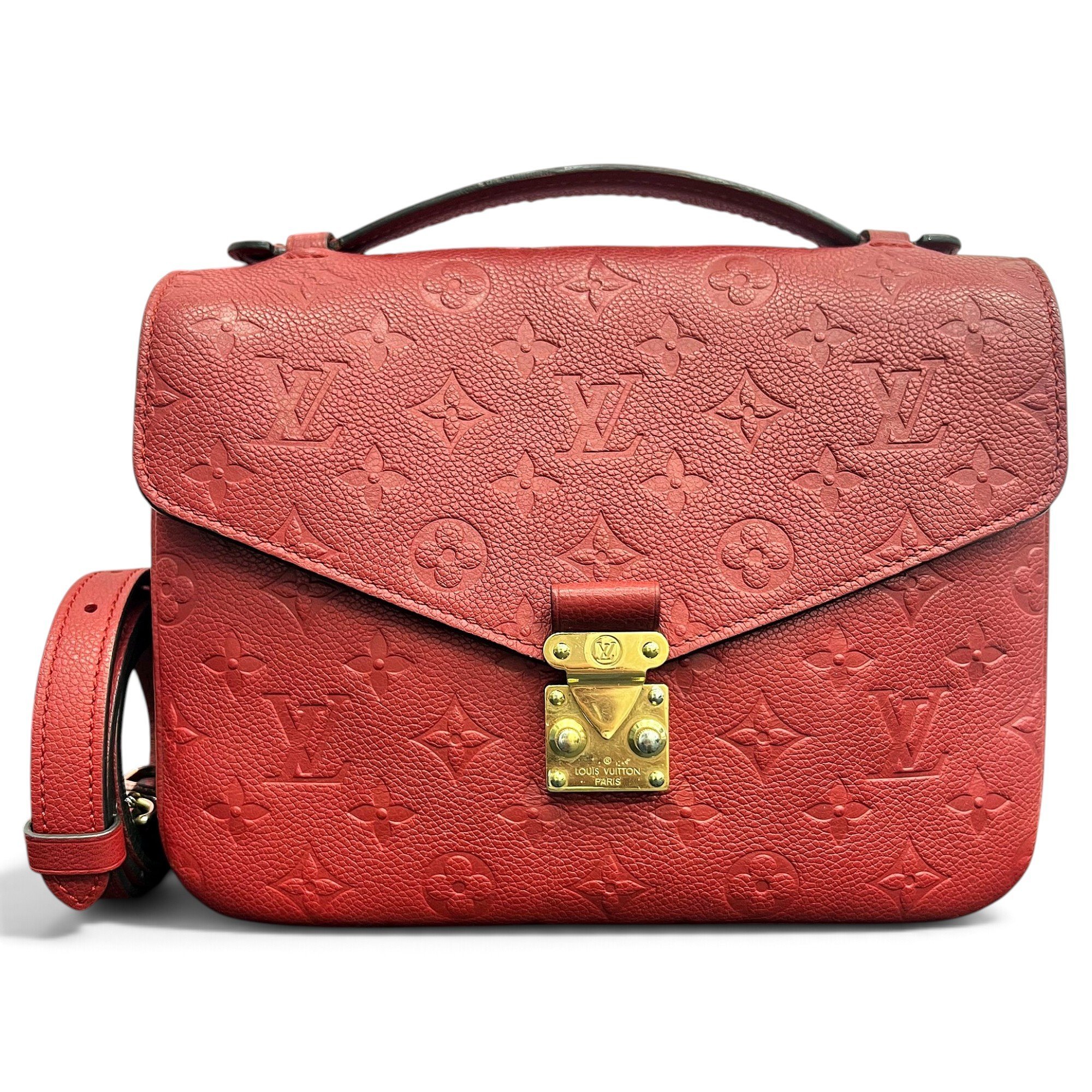 Metis leather handbag