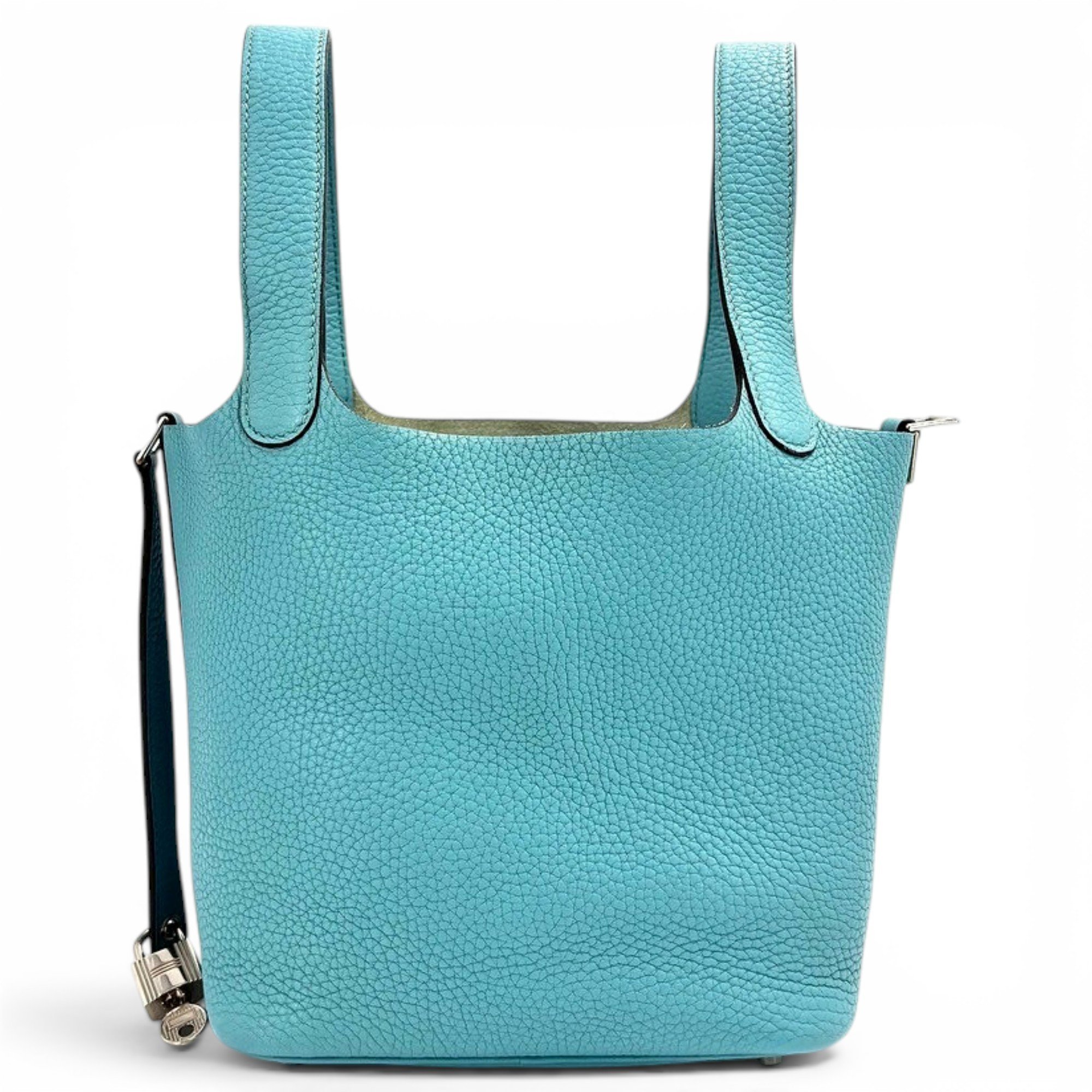 Picotin leather handbag