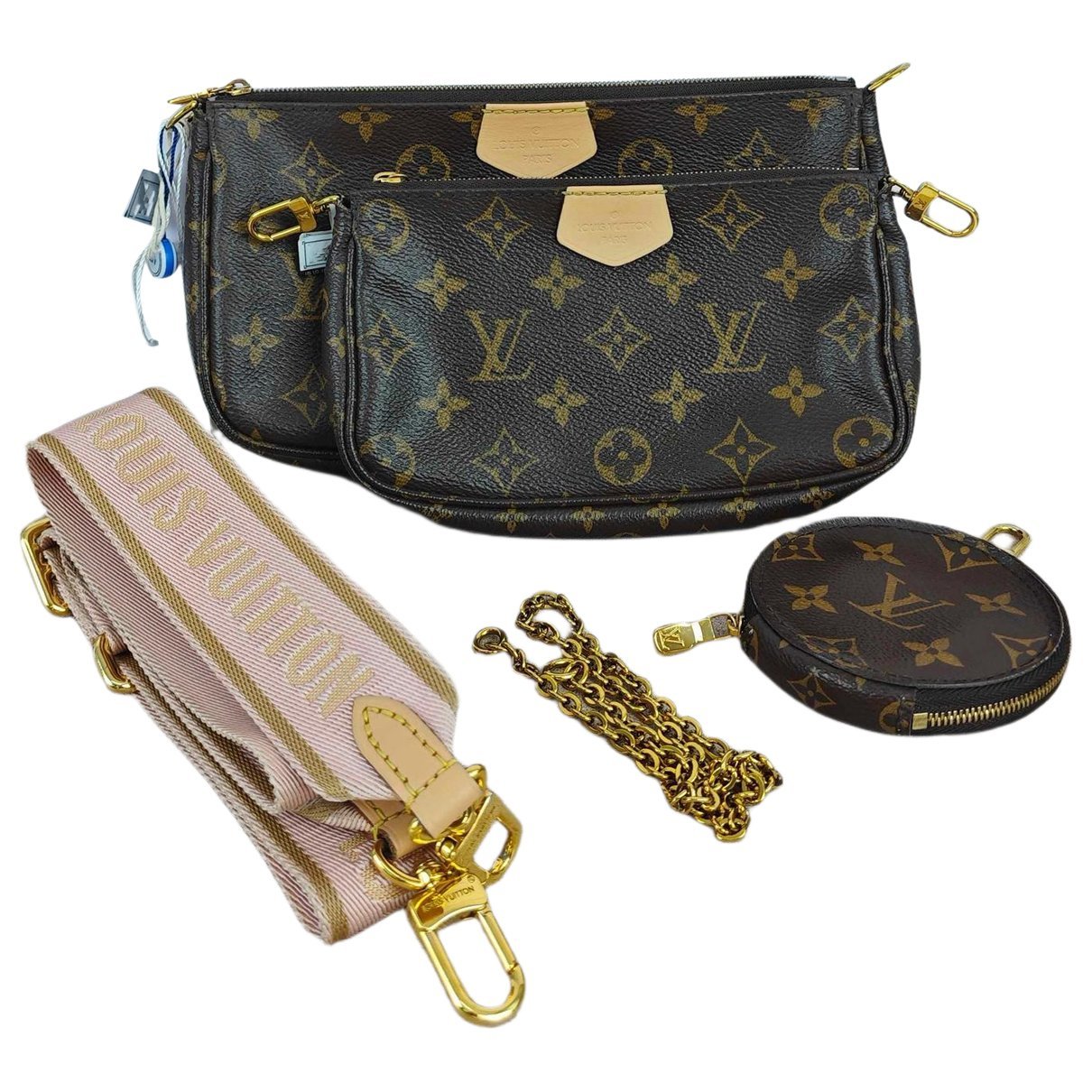 Multi Pochette Accessoires leather handbag