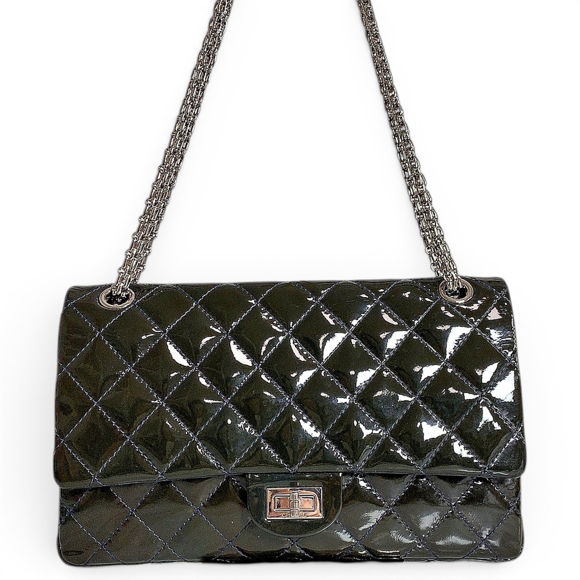 2.55 leather handbag