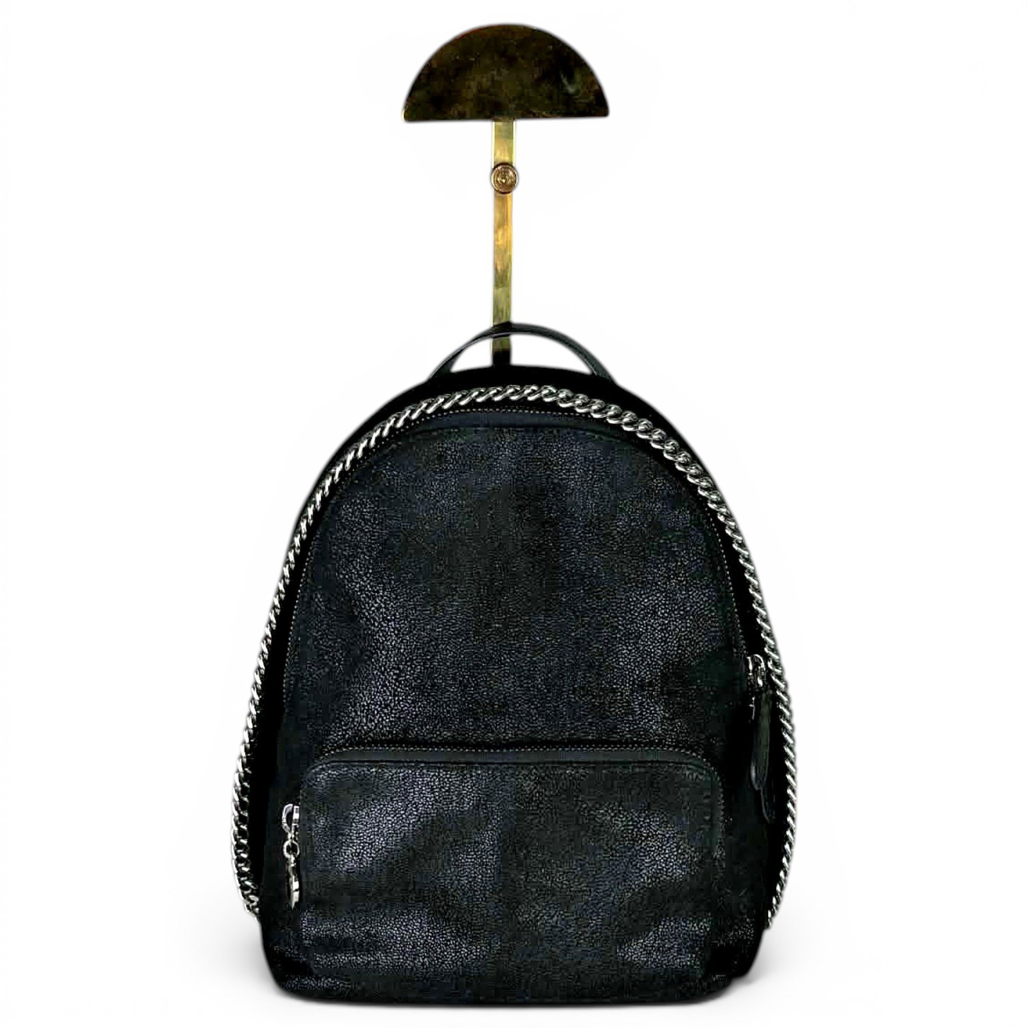 Vegan leather backpack