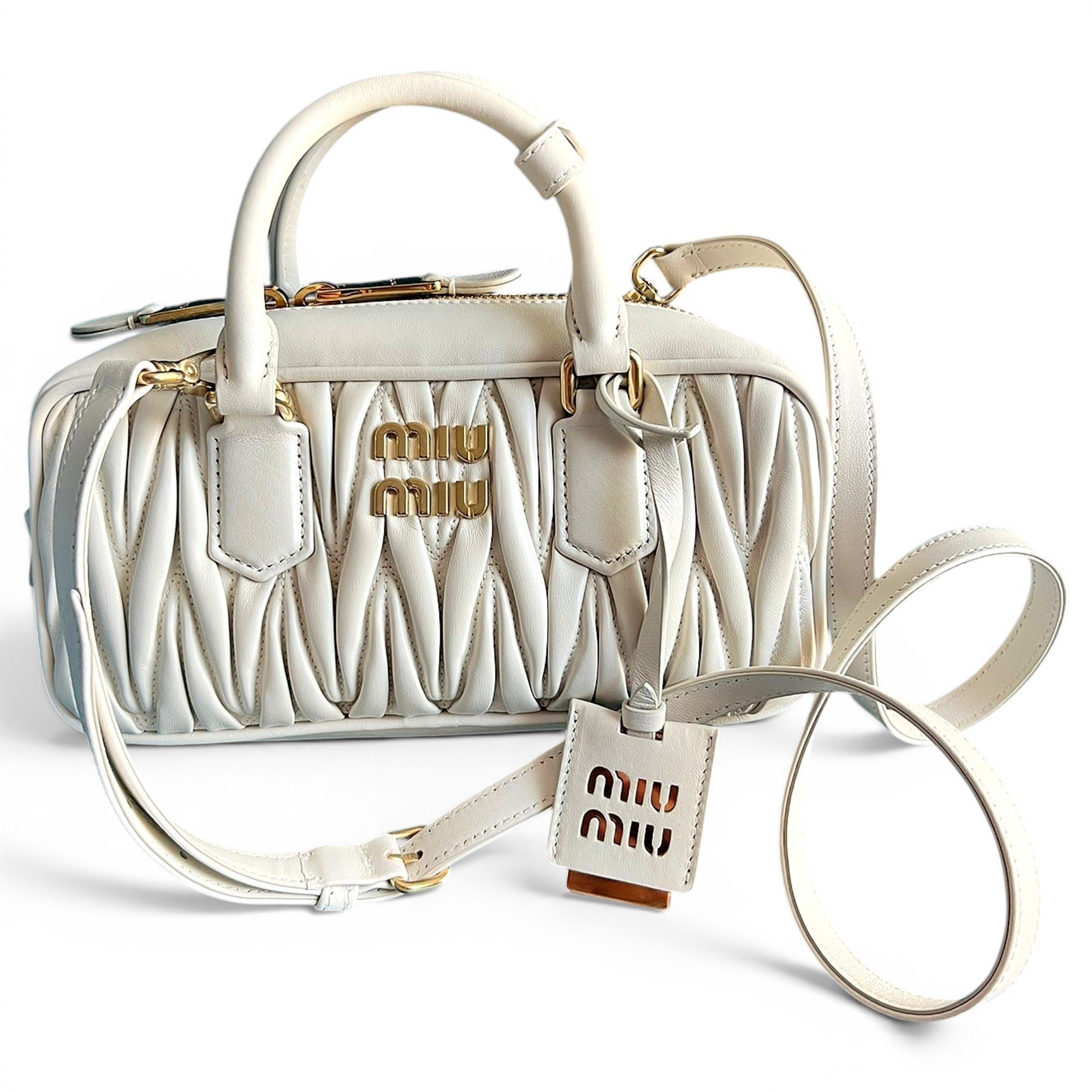 Leather crossbody bag