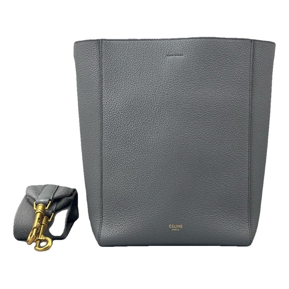 Seau Sangle leather handbag