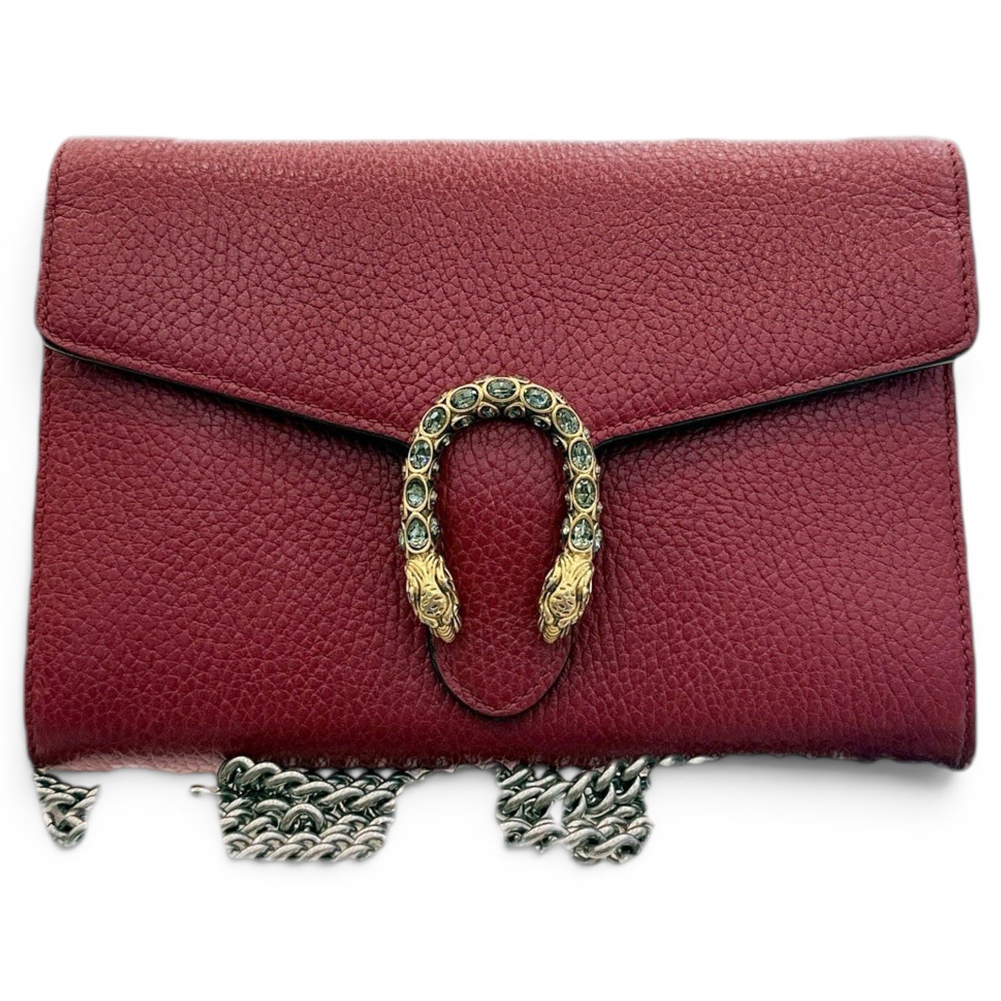 Dionysus Chain Wallet leather handbag