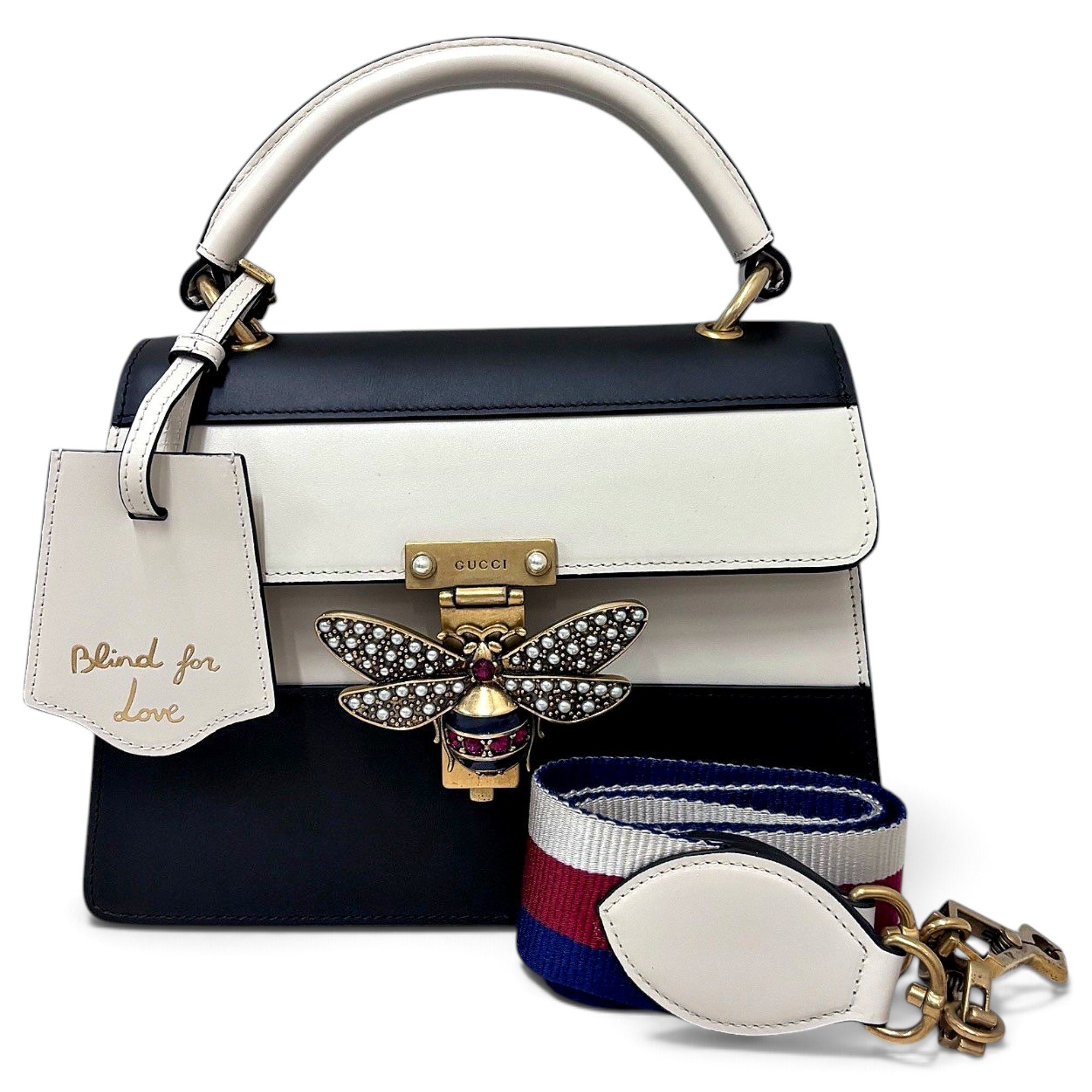 Queen Margaret leather handbag