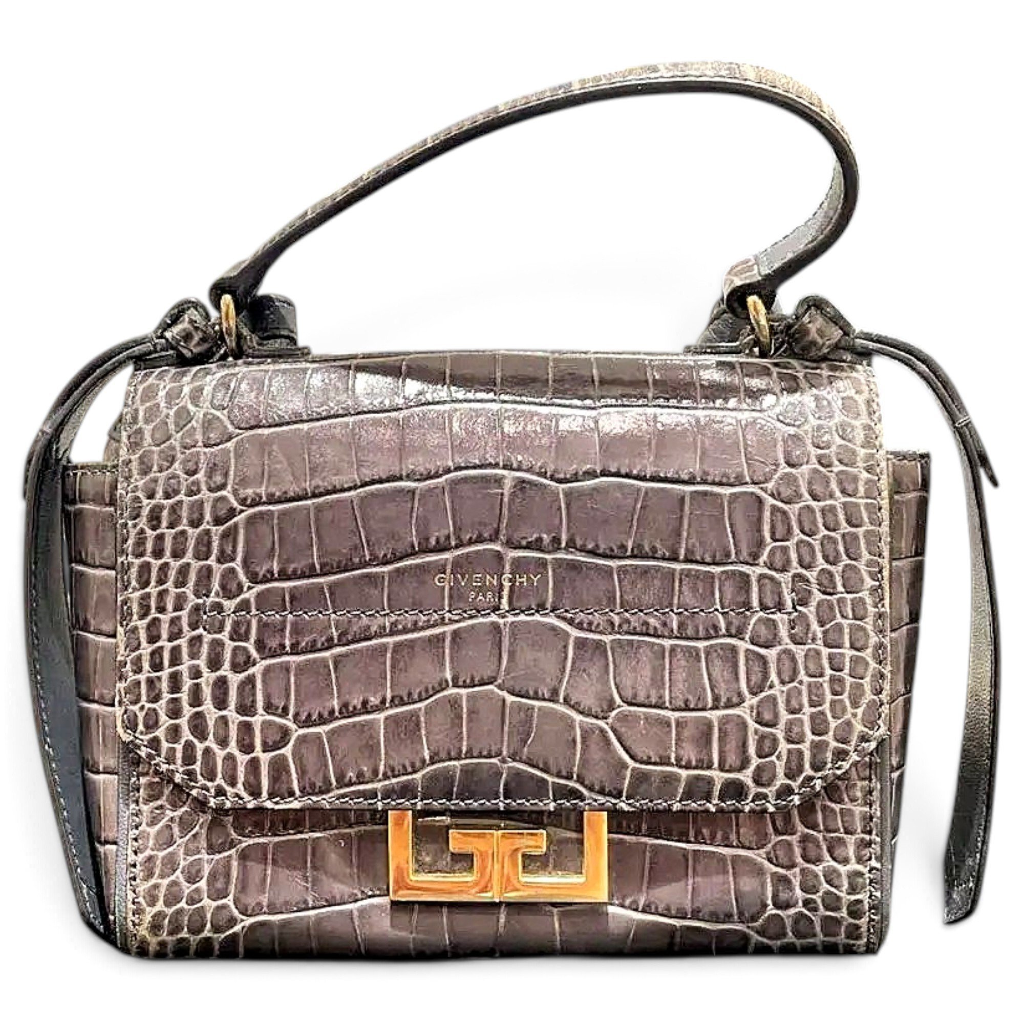 GV3 leather crossbody bag