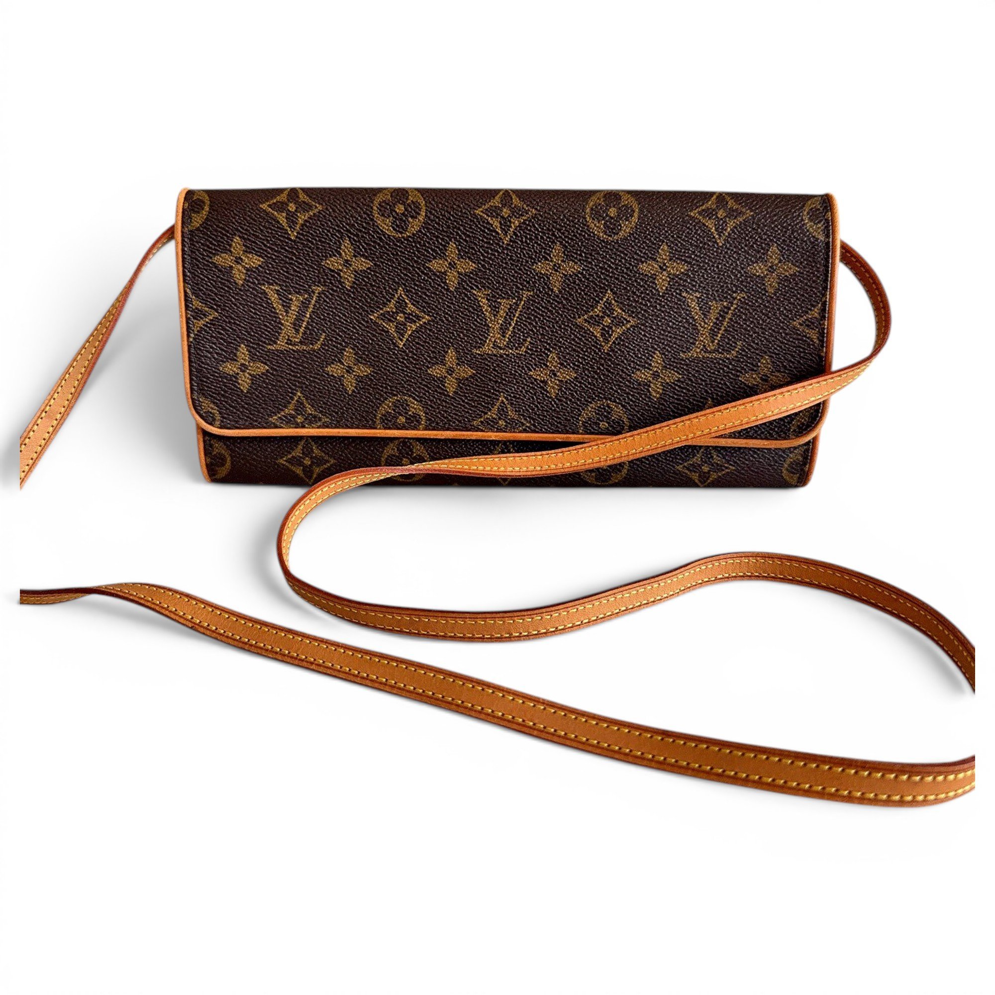 Twin leather handbag