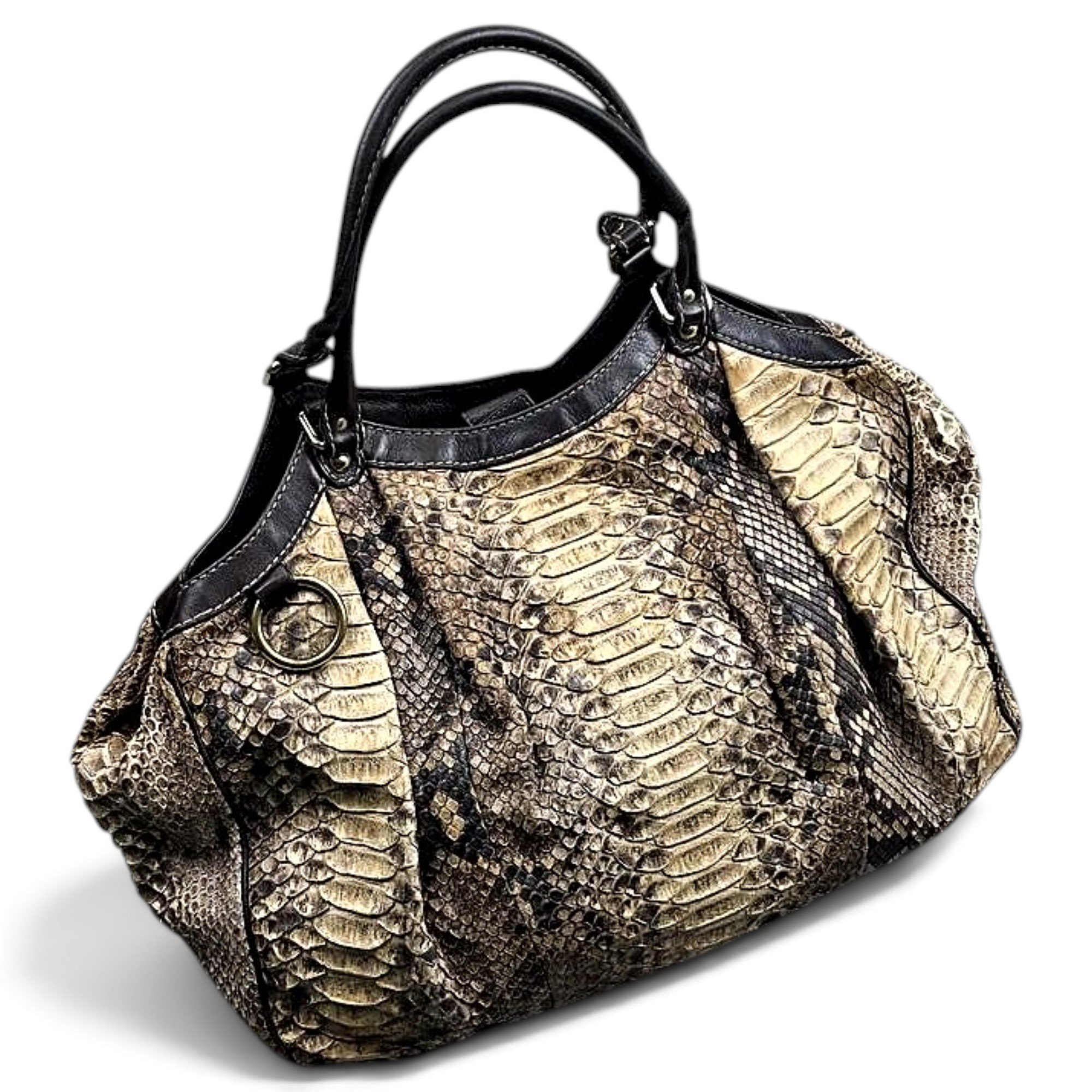 Leather handbag