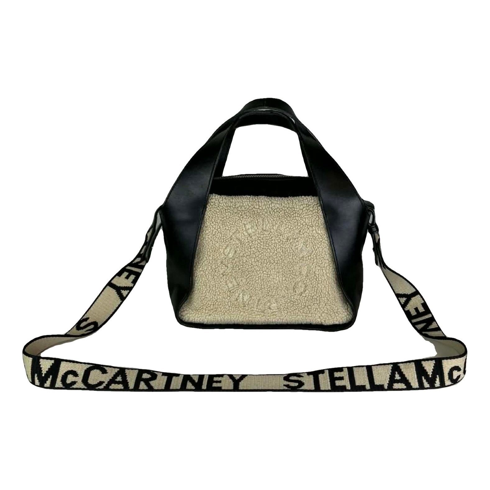 Faux fur handbag
