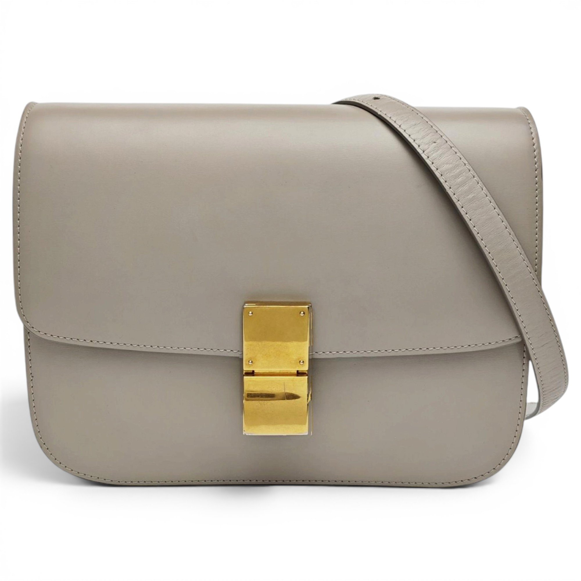 Classic leather handbag