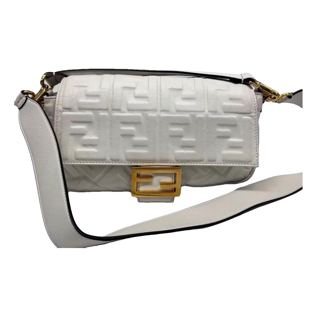 Baguette leather handbag