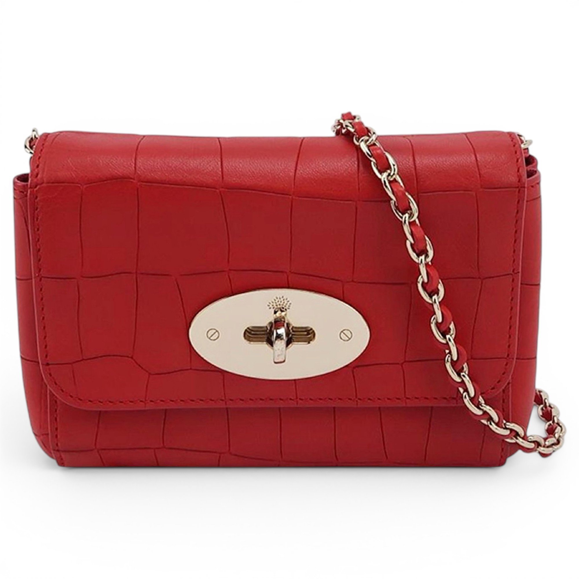 Lily leather handbag