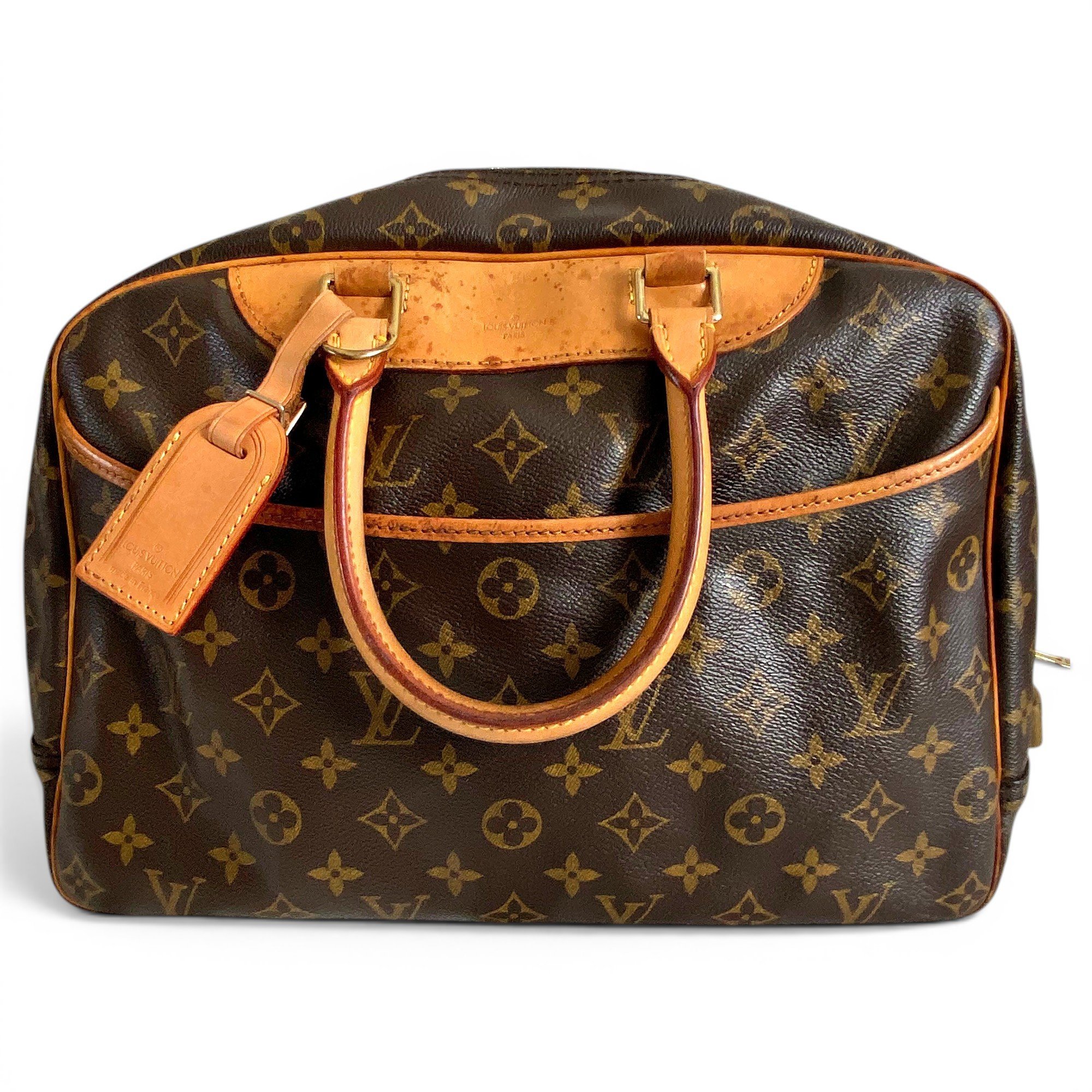 Deauville leather handbag