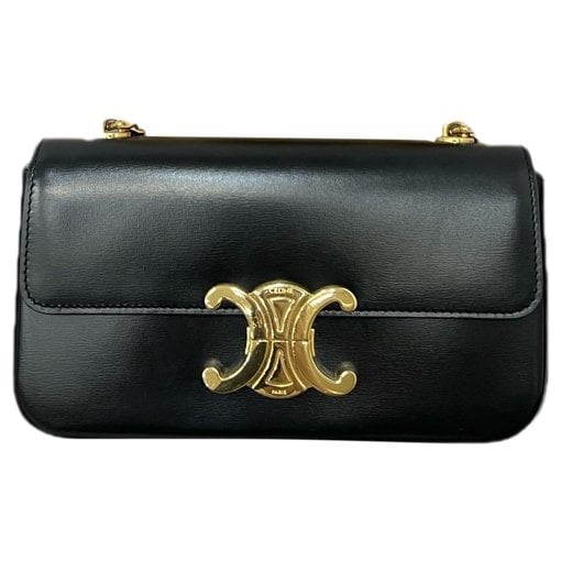 Triomphe Long leather handbag