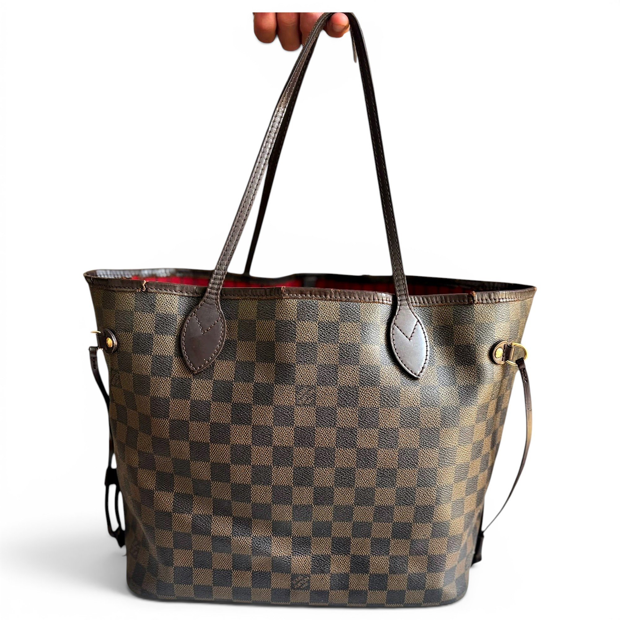 Neverfull leather tote