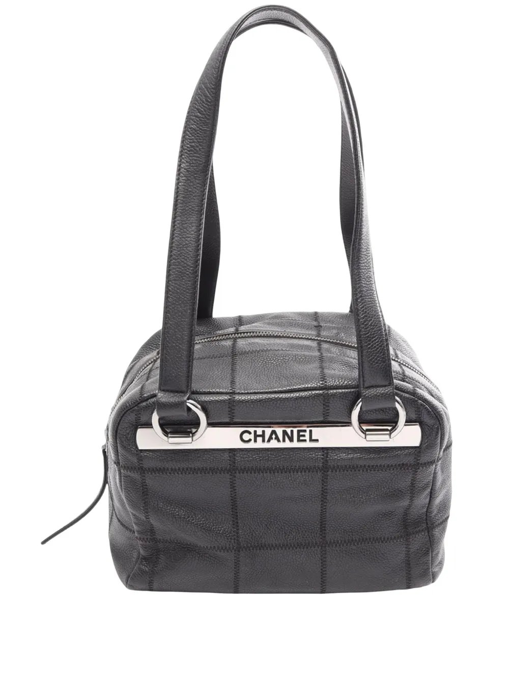 2004-2005 Small Choco Bar Caviar shoulder bag