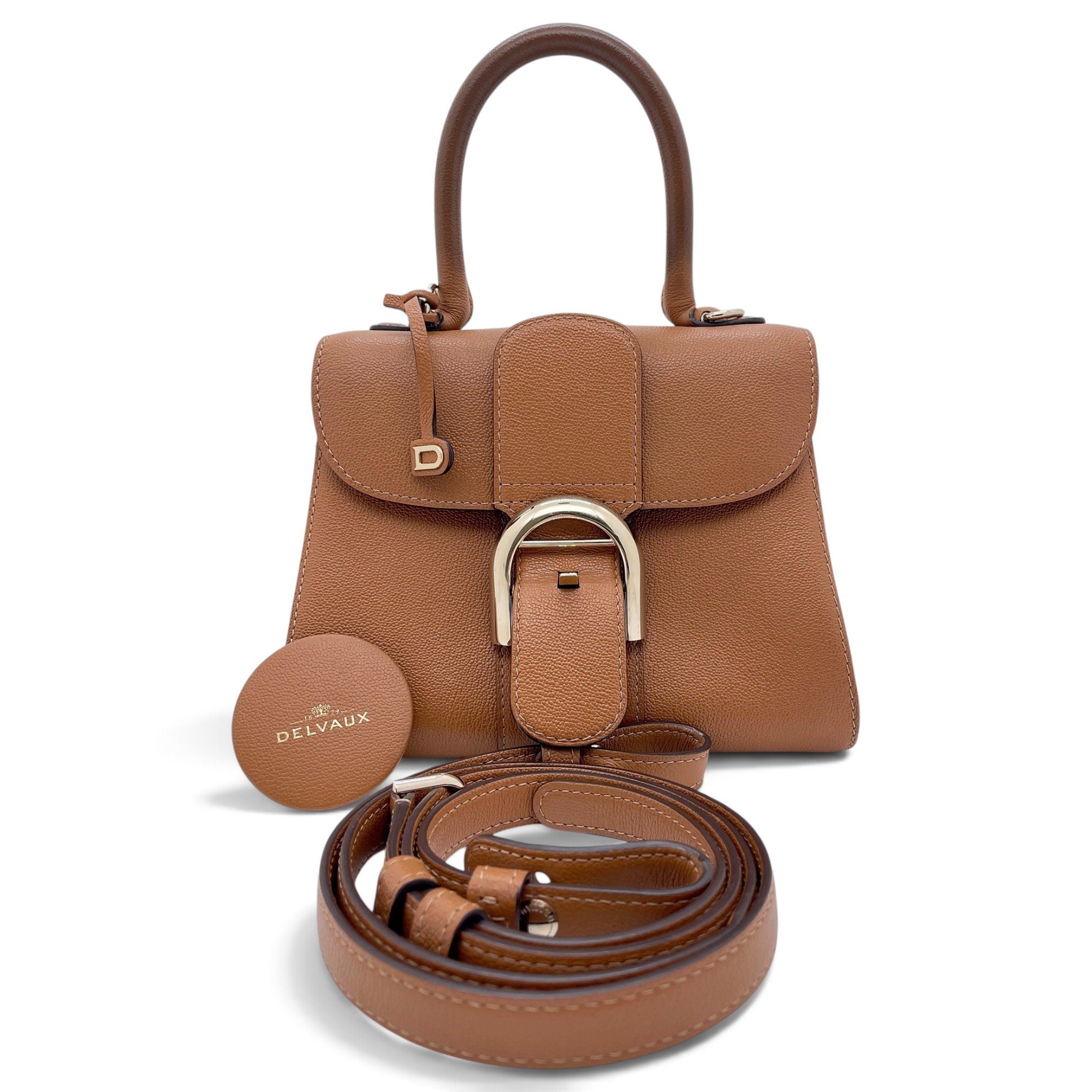 Brillant leather handbag