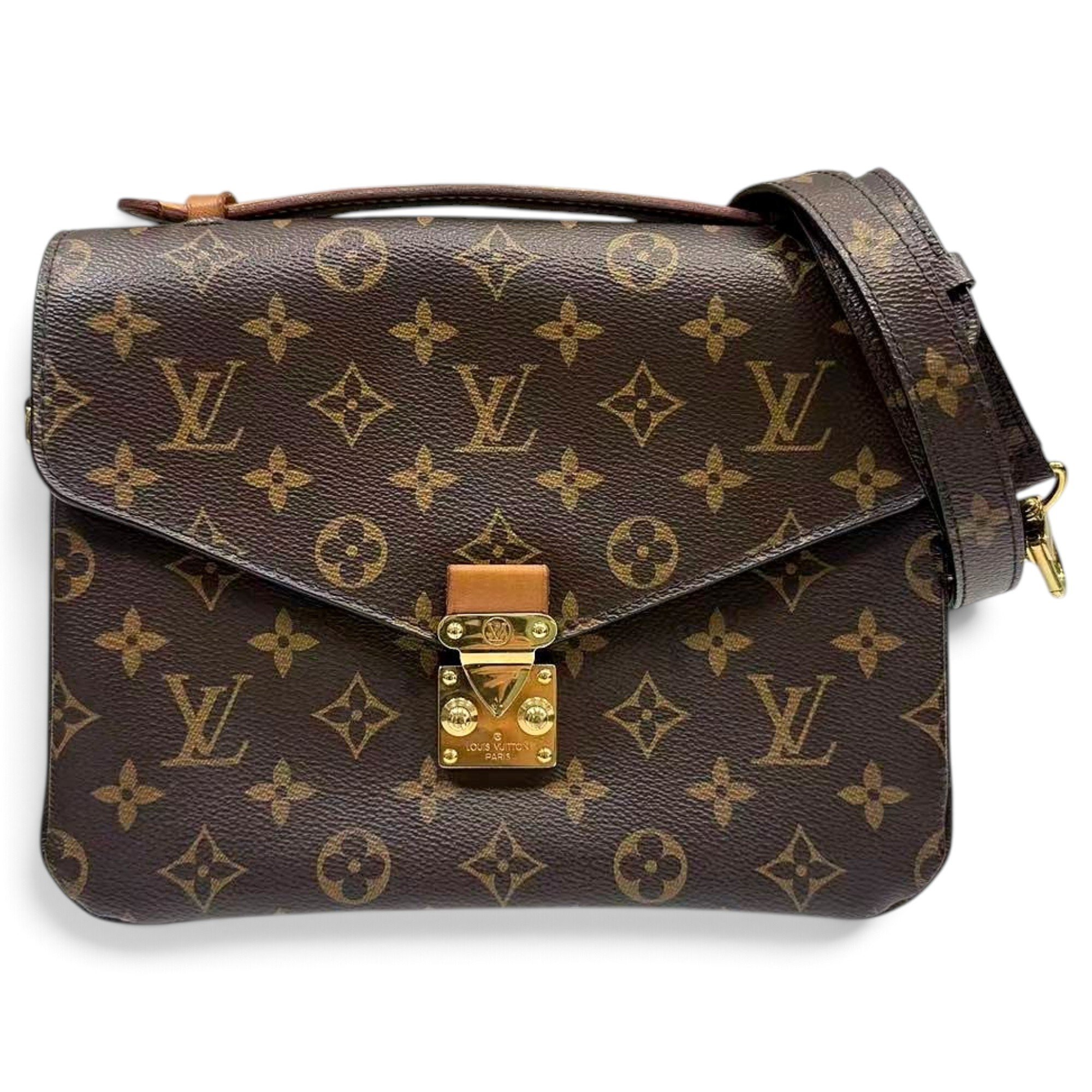 Metis leather handbag
