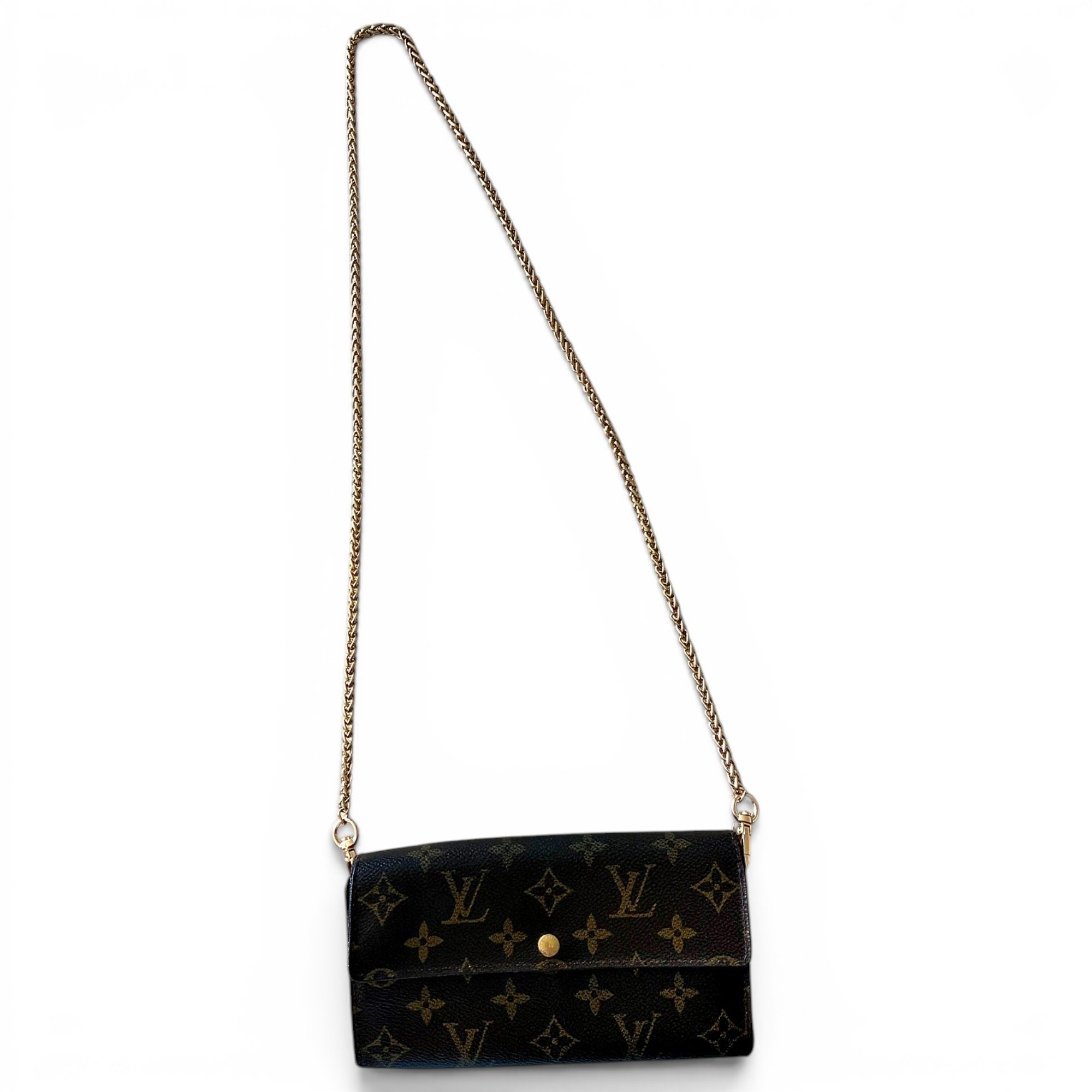 Leather crossbody bag