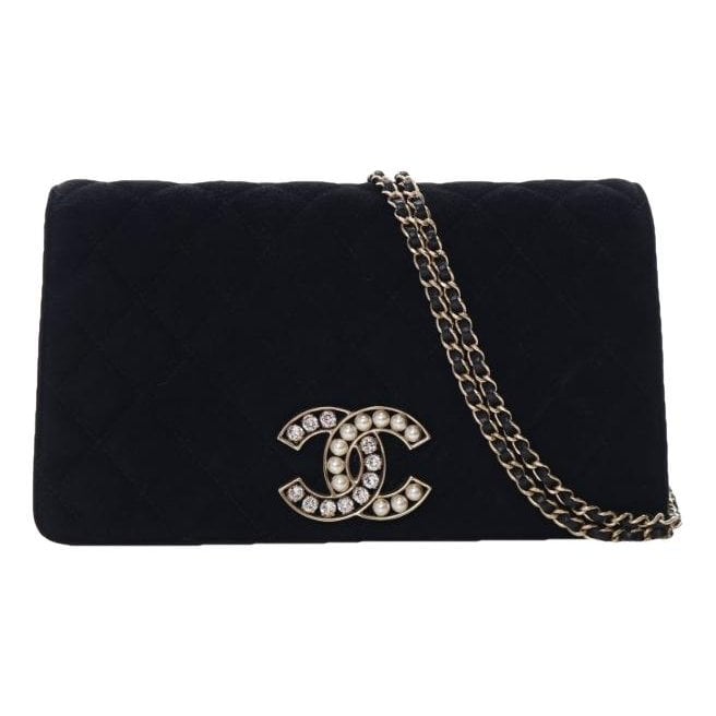 Velvet crossbody bag