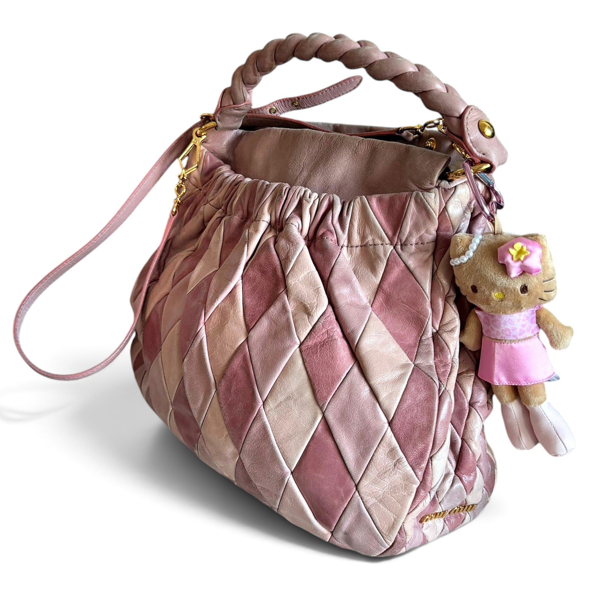 Miu Miu Vitello leather handbag