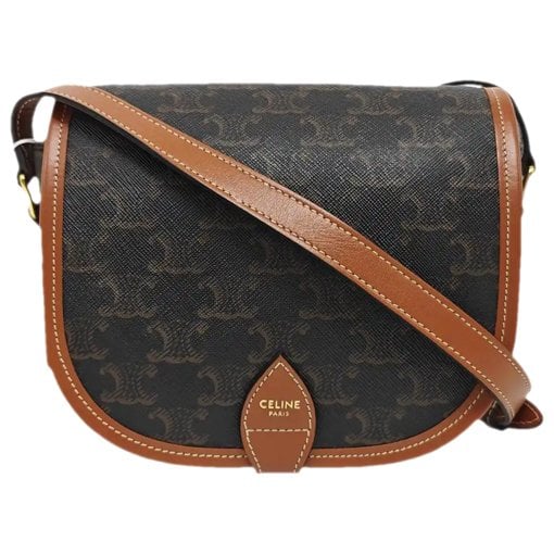 Celine Folco leather crossbody bag