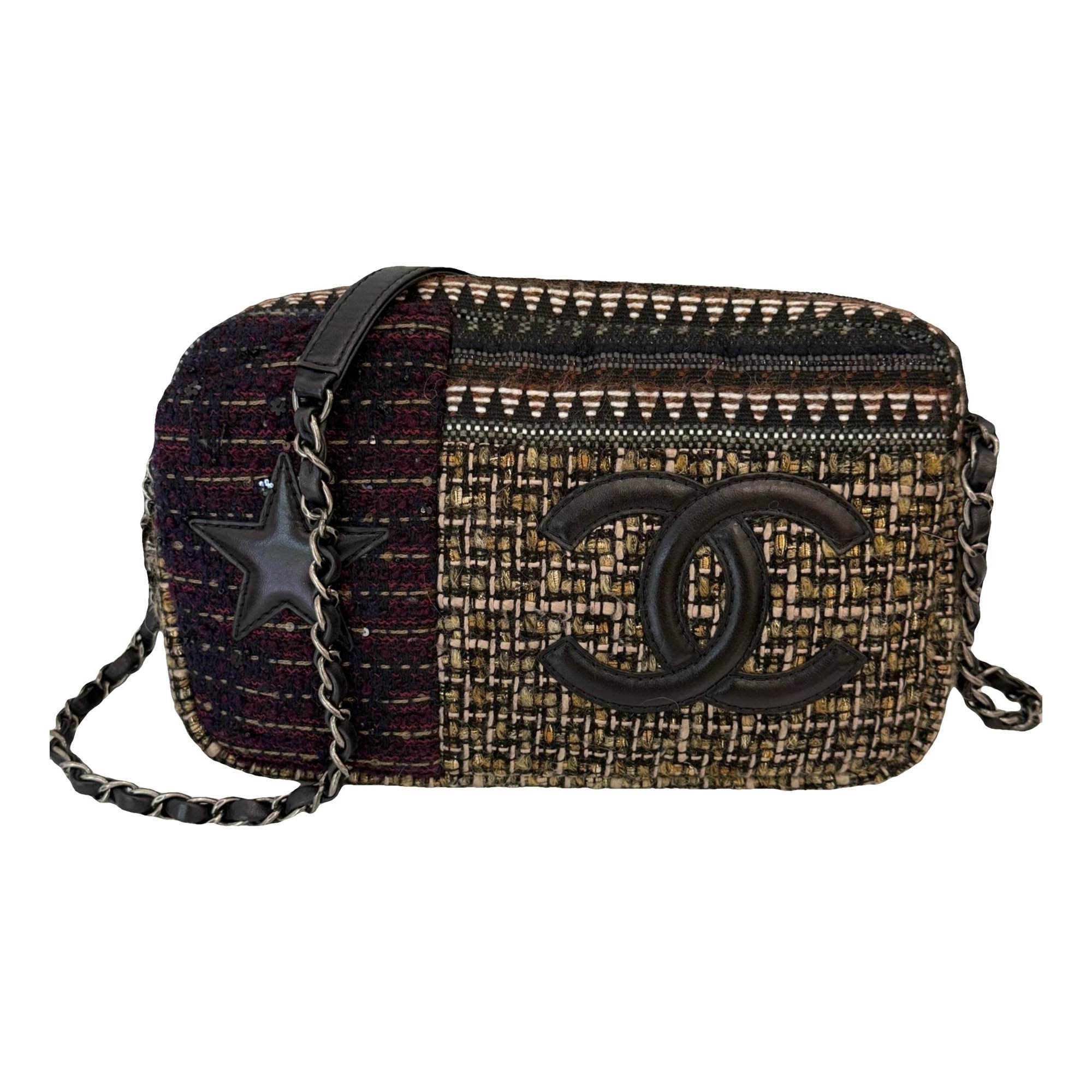 Tweed crossbody bag