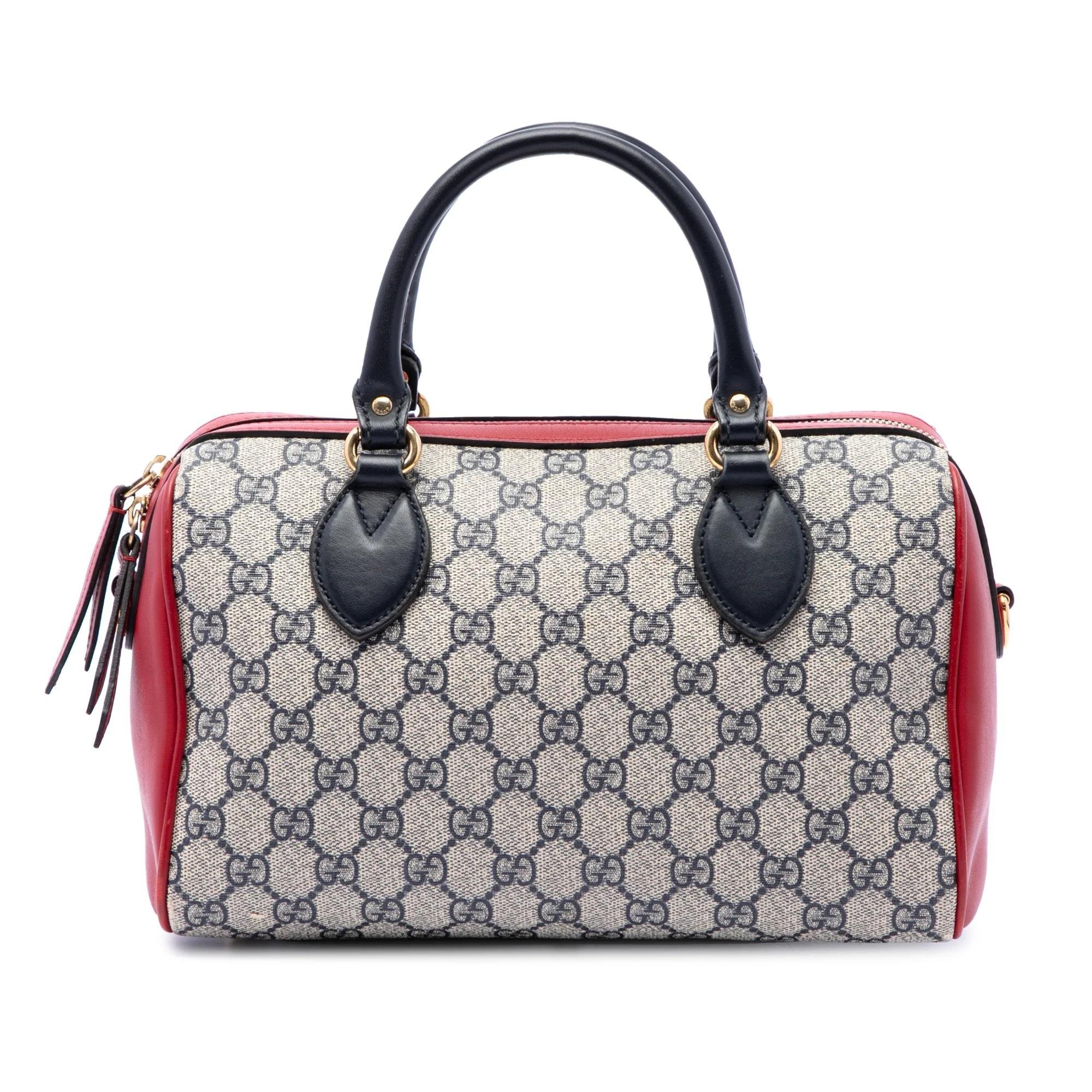 Boston leather satchel