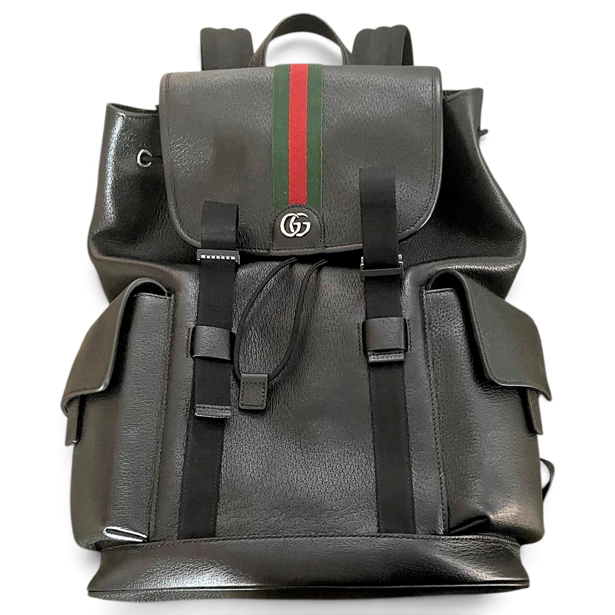 Ophidia leather backpack
