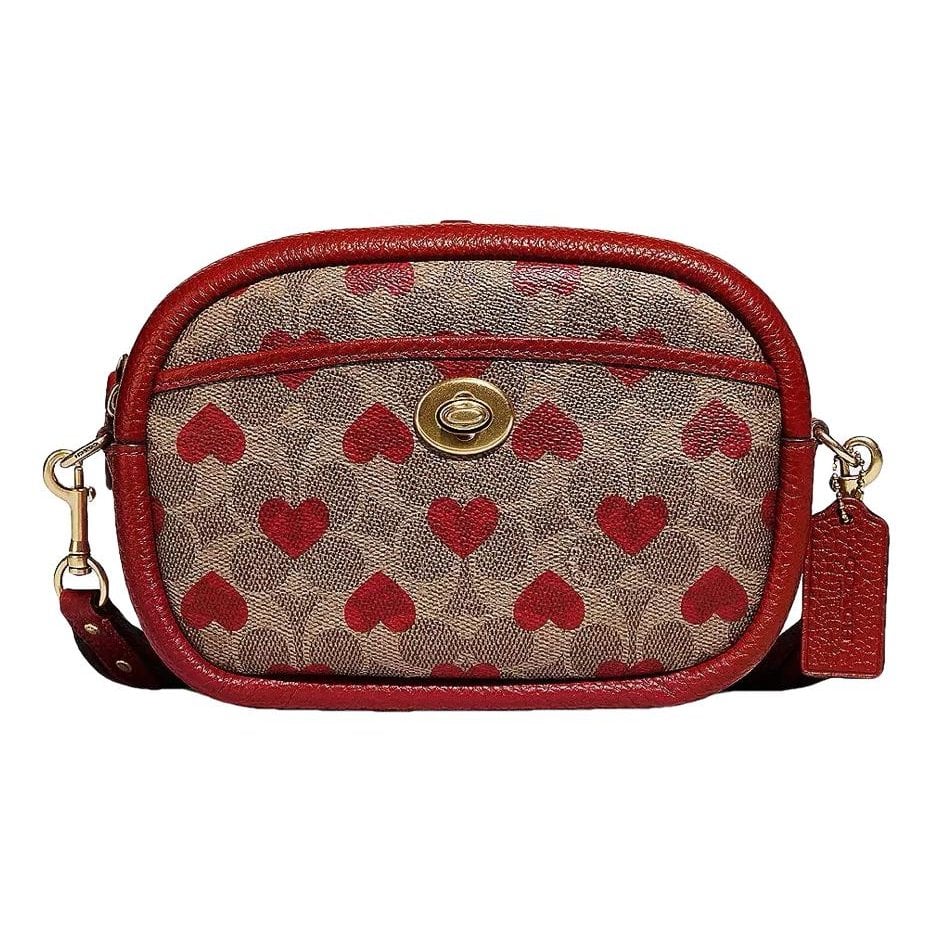 Leather crossbody bag