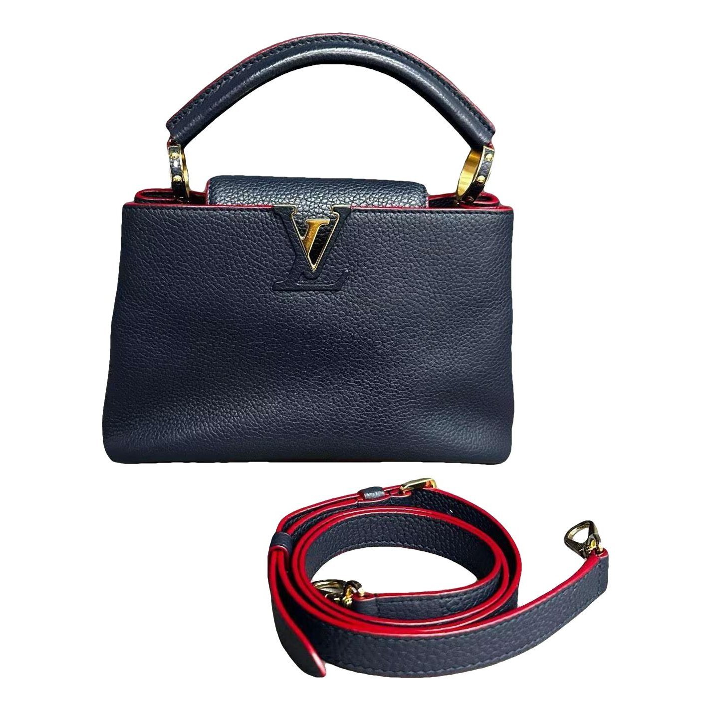 Capucines leather handbag