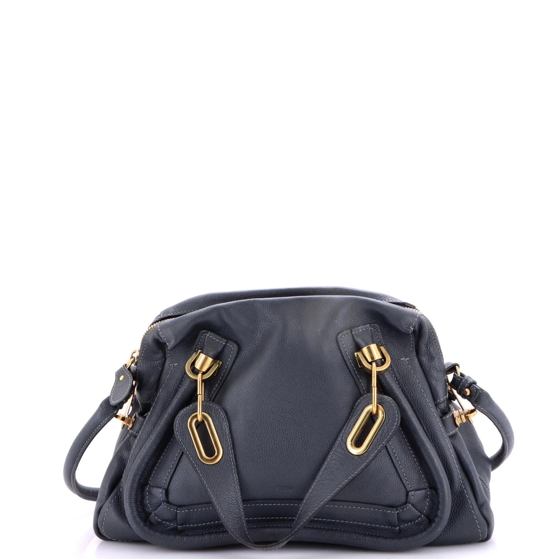 Leather satchel
