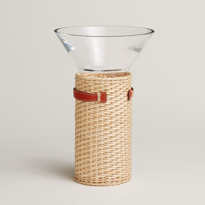 Terre Battue Delta Oseraie Vase, Large Model