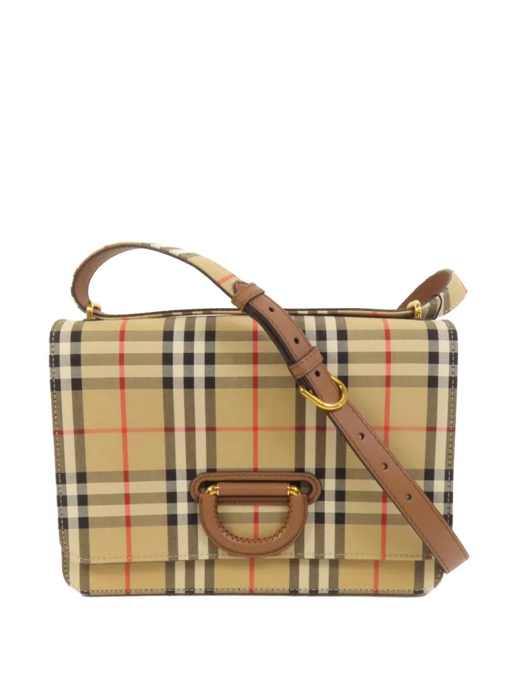 Check D-ring shoulder bag