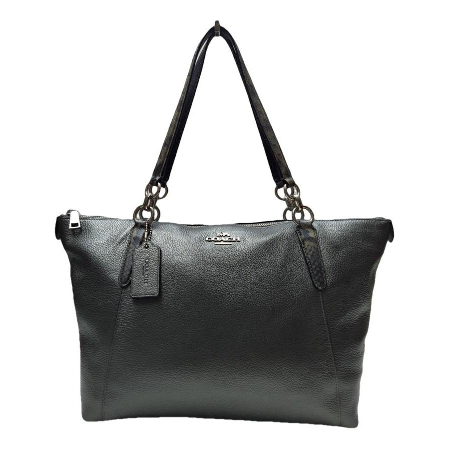 Leather satchel