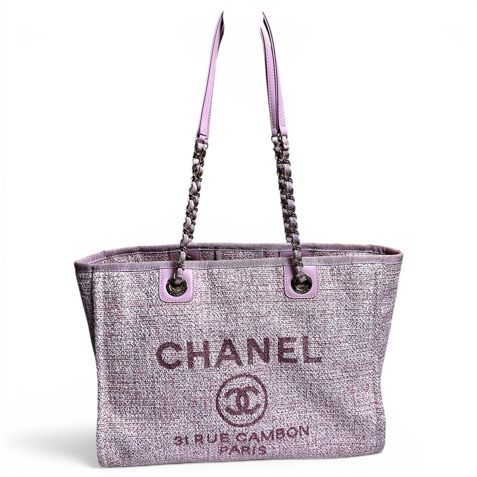 Deauville Chain cloth tote