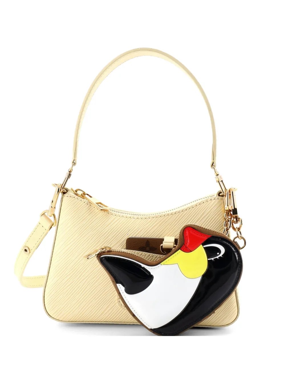 Louis Vuitton Marellini Penguin Handbag Epi Leather shoulder bag