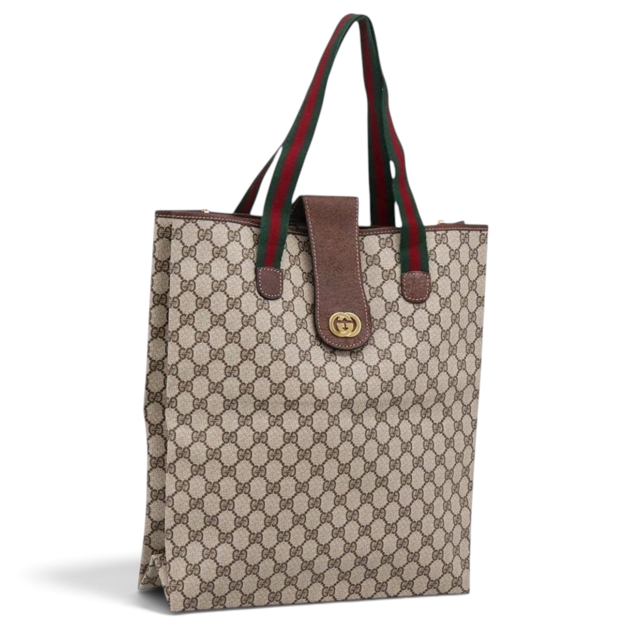 Leather tote
