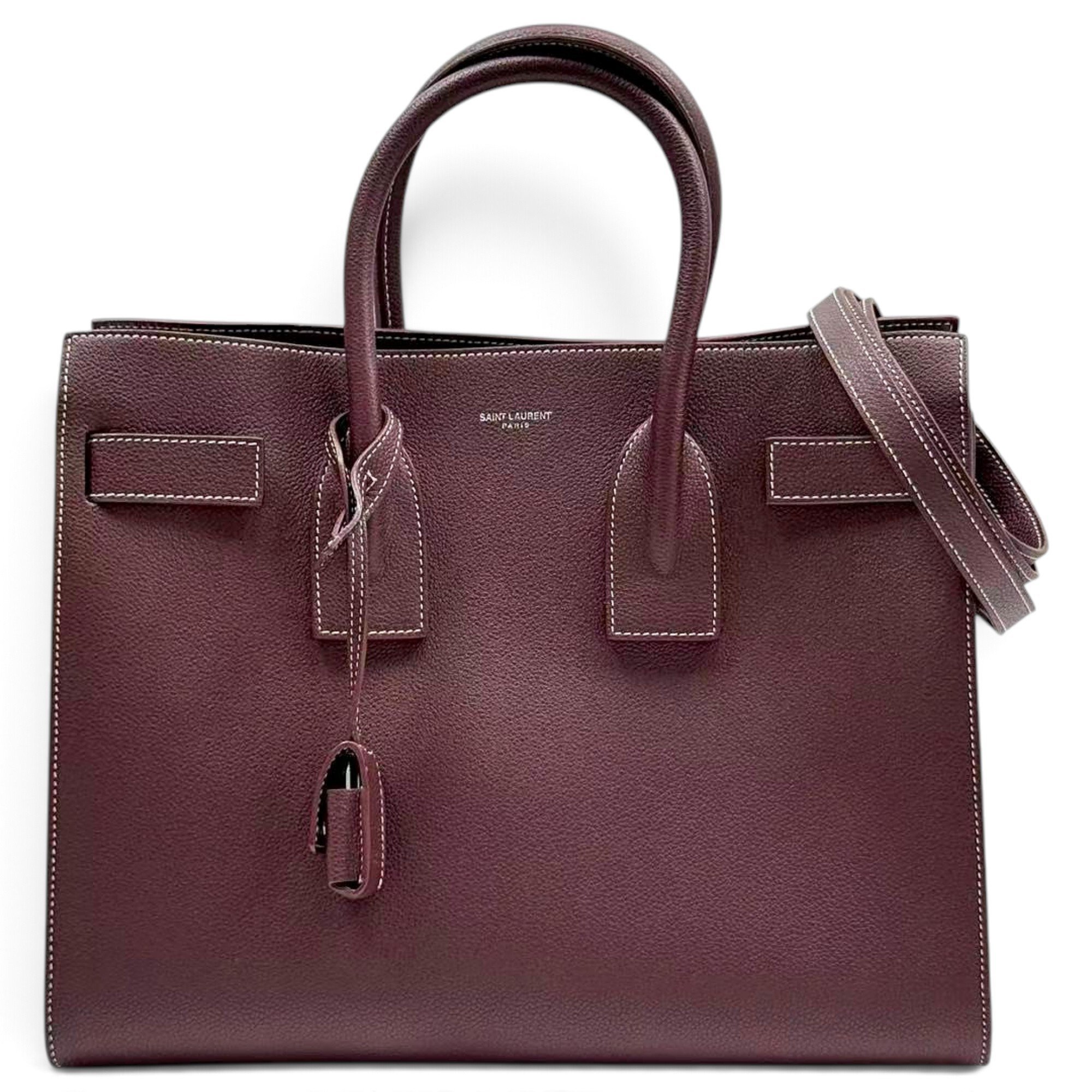 Sac de Jour leather tote
