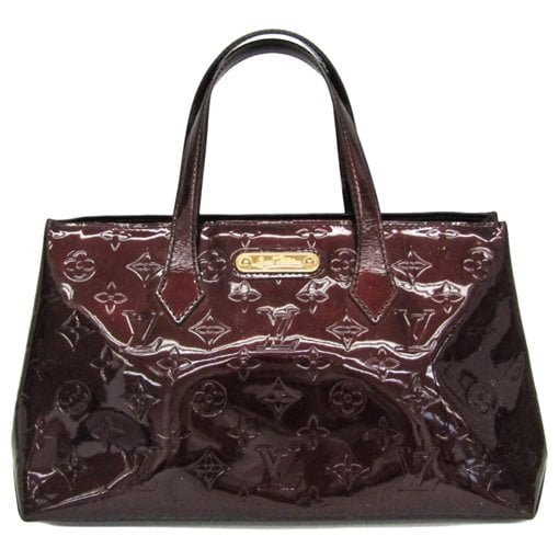 Wilshire patent leather handbag