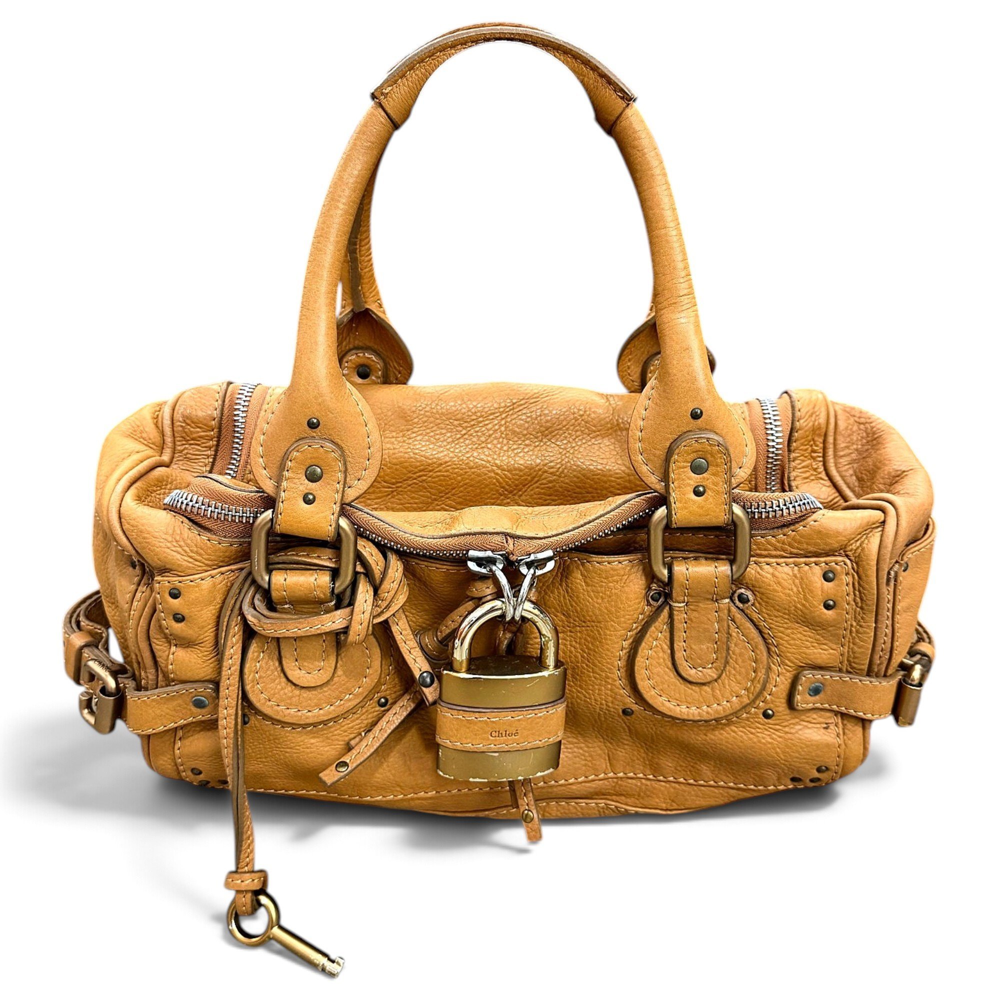 Paddington leather satchel